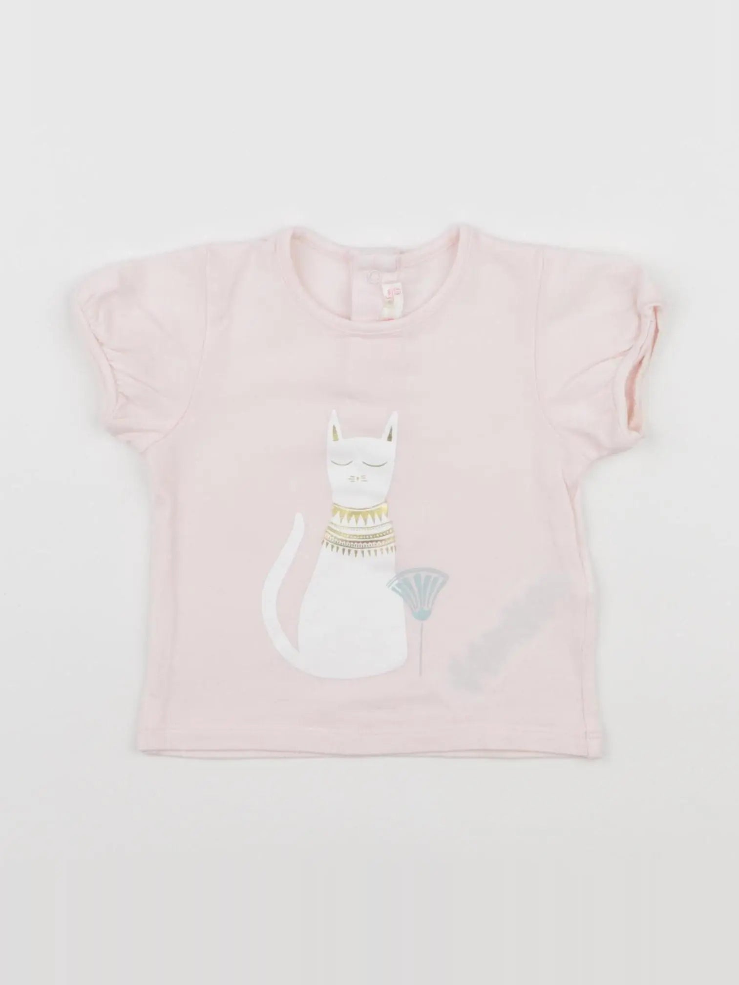 Billie Blush - tee-shirt rose - 6 mois