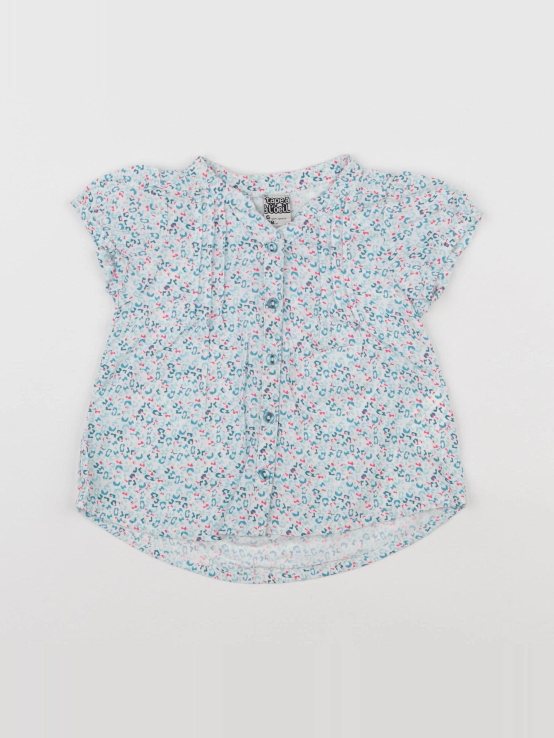 Tape à l'oeil - blouse multicolore - 6 mois