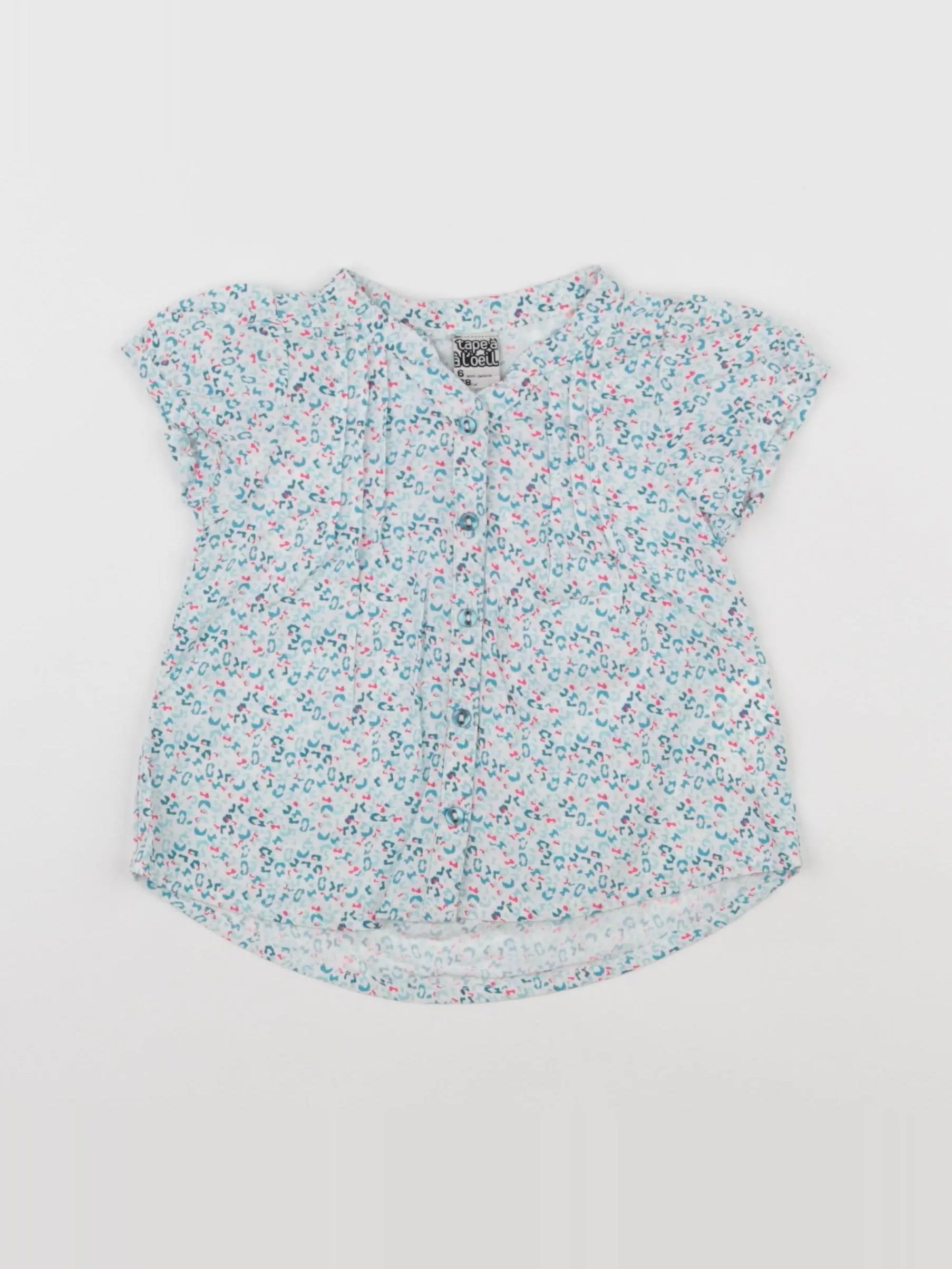 Tape à l'oeil - blouse multicolore - 6 mois