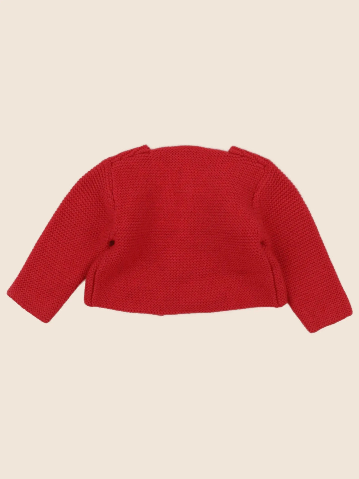 Petit Bateau - gilet rouge - 6 mois