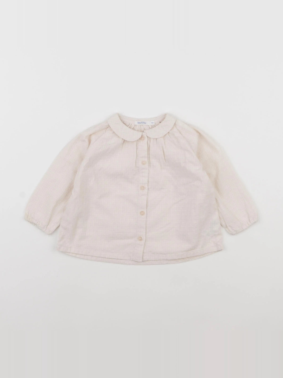 Boutchou - blouse rose - 12 mois