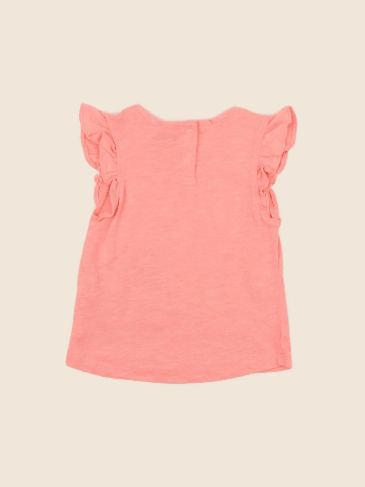 Tape à l'oeil - tee-shirt orange - 6 mois
