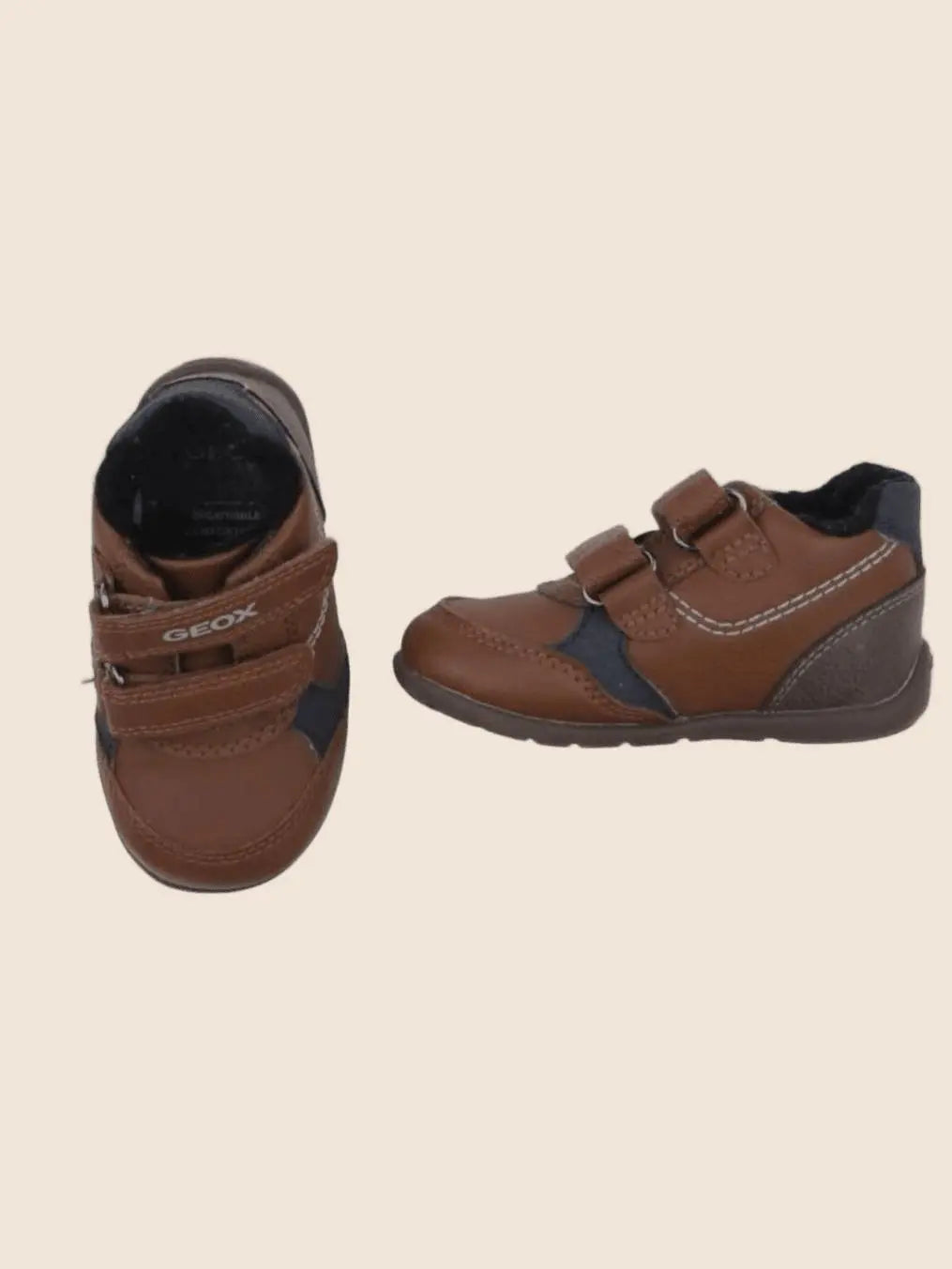 Geox - baskets marron - pointure 20