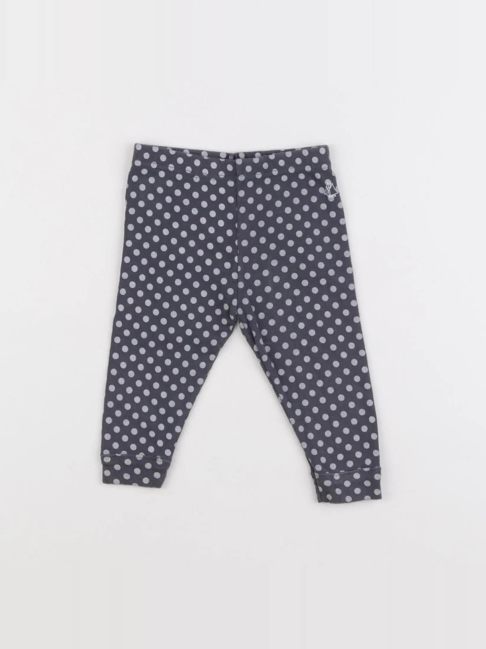 Petit Bateau - legging gris - 6 mois