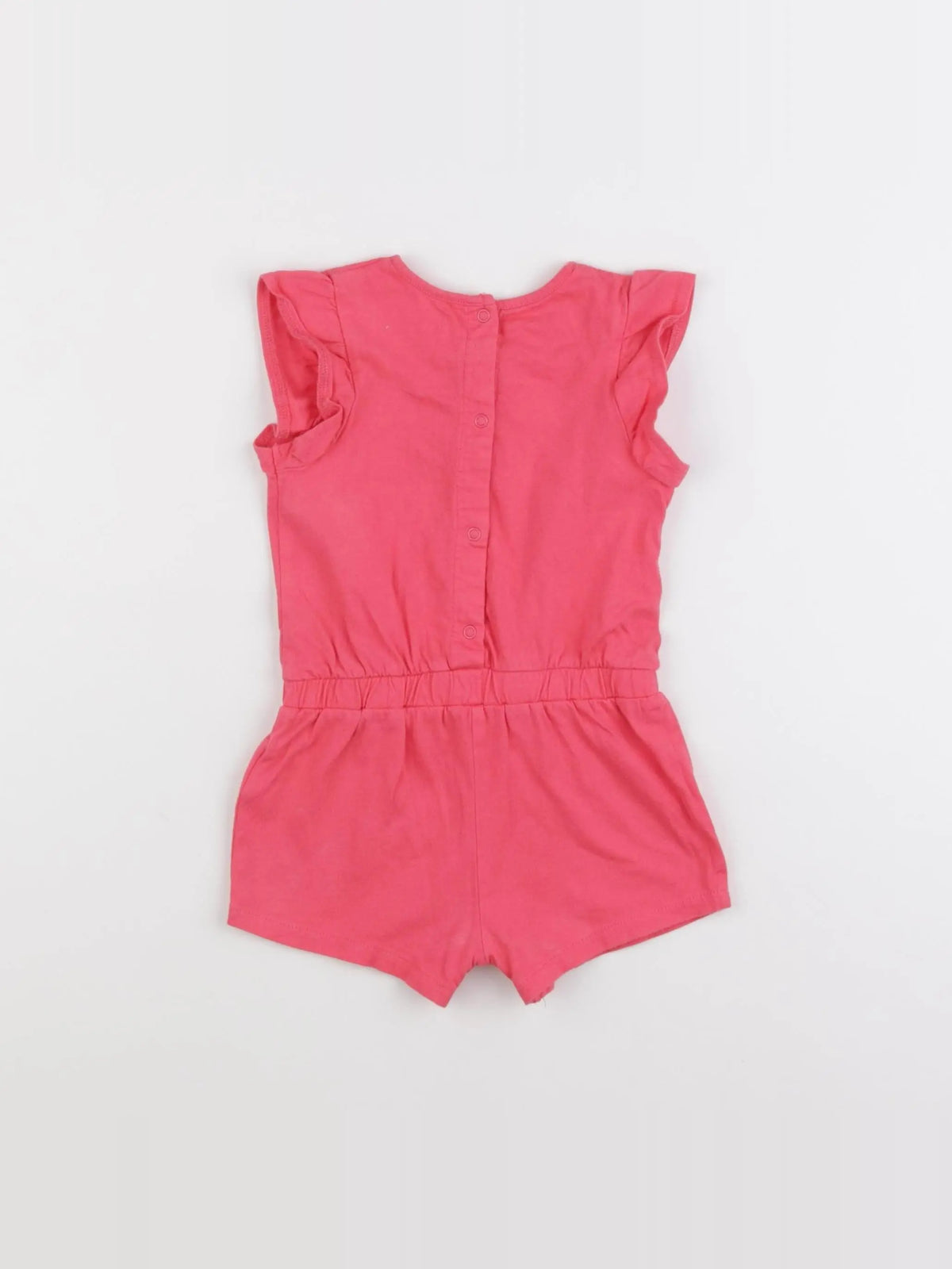 Vertbaudet - combinaison rose - 12 mois