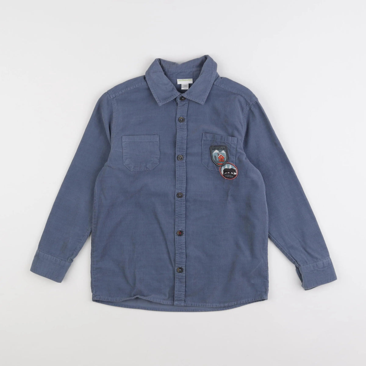 Vertbaudet - chemise bleu - 8 ans