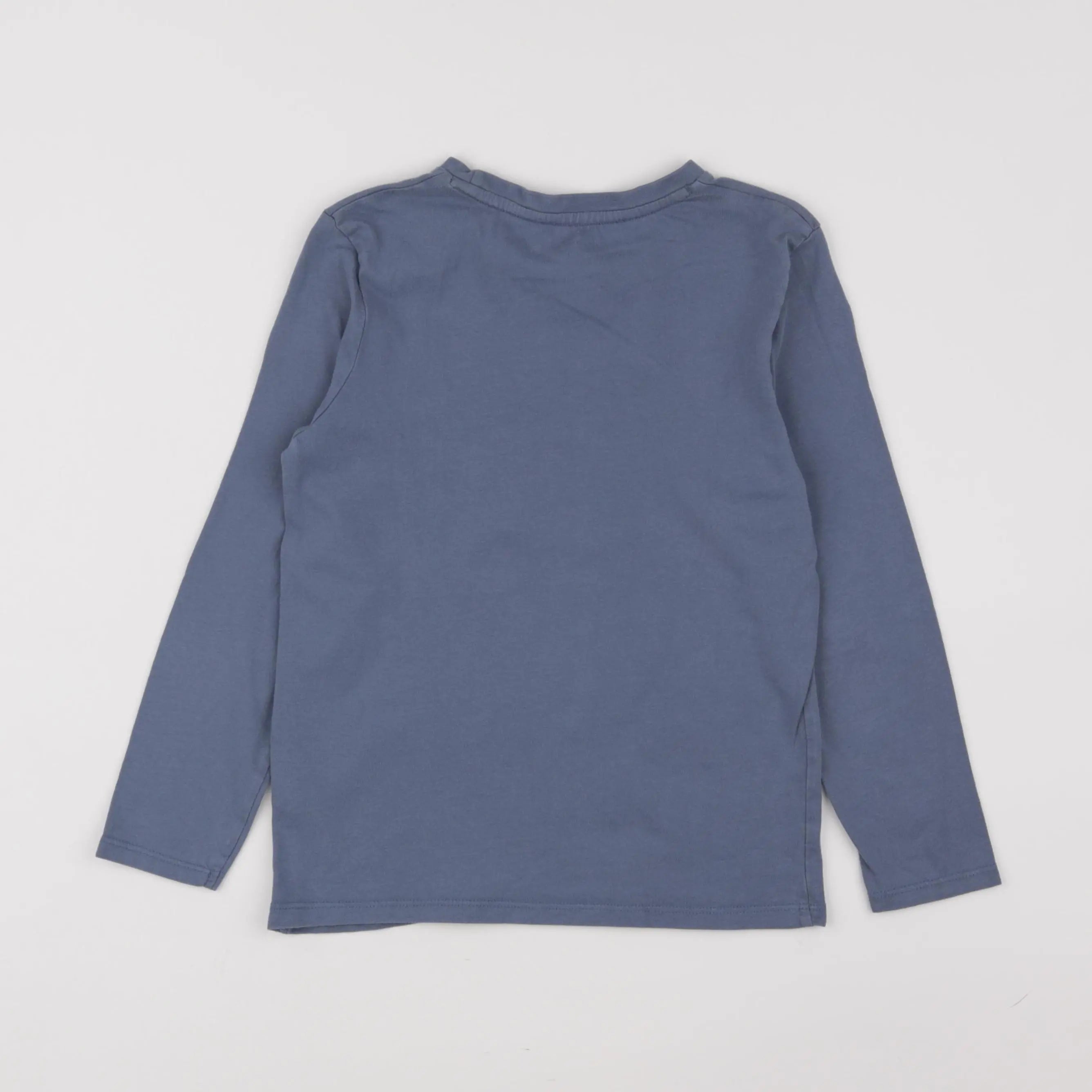 Vertbaudet - tee-shirt bleu - 8 ans