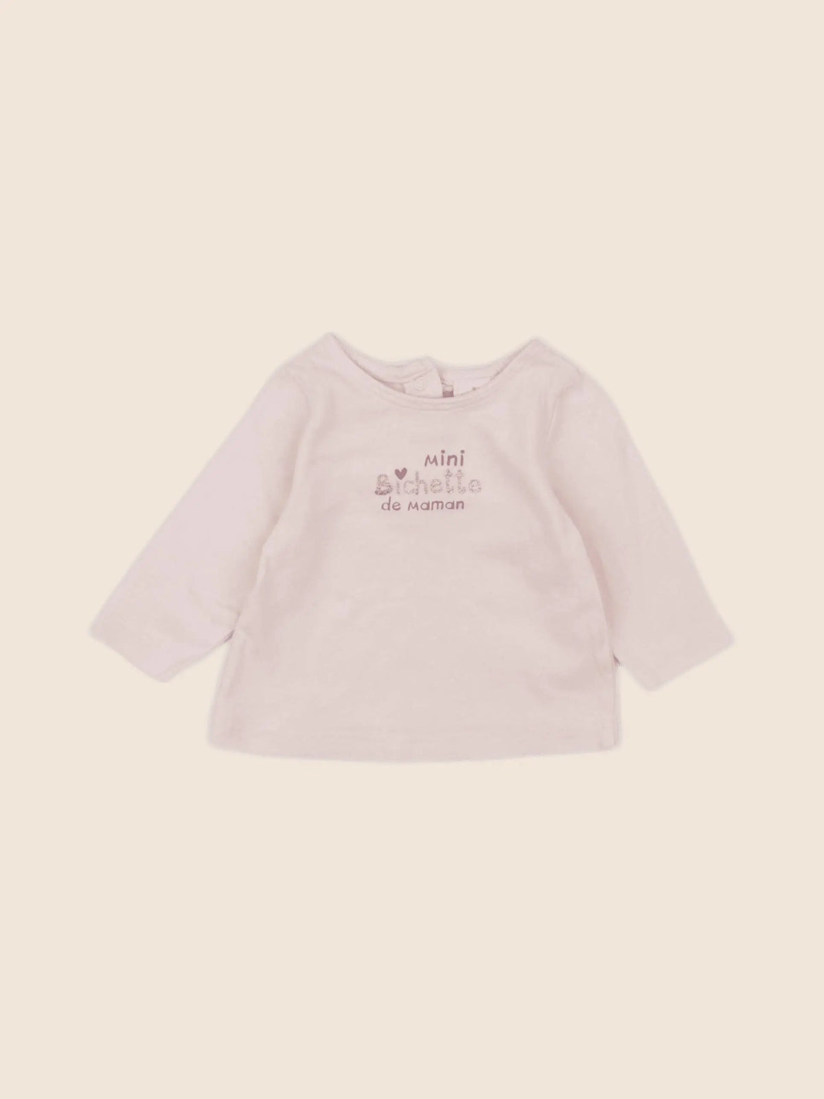Tape à l'oeil - tee-shirt rose - 3 mois