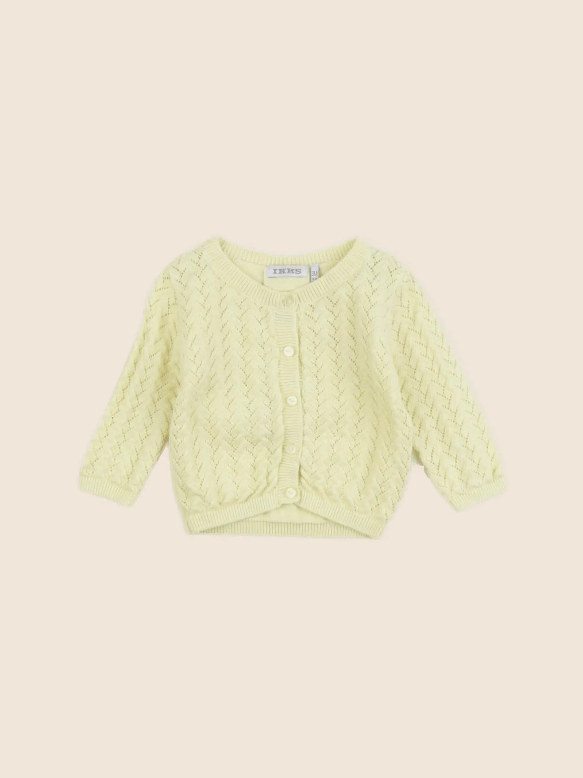 IKKS - gilet jaune - 3 mois