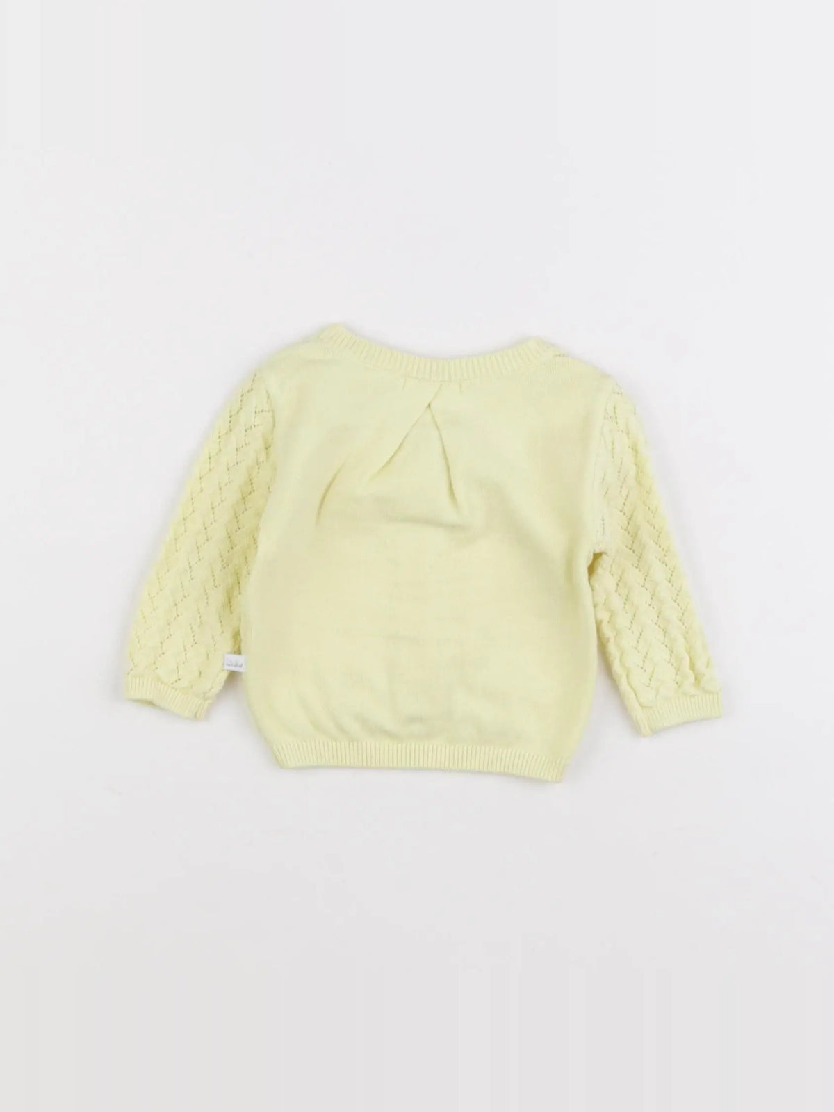 IKKS - gilet jaune - 3 mois