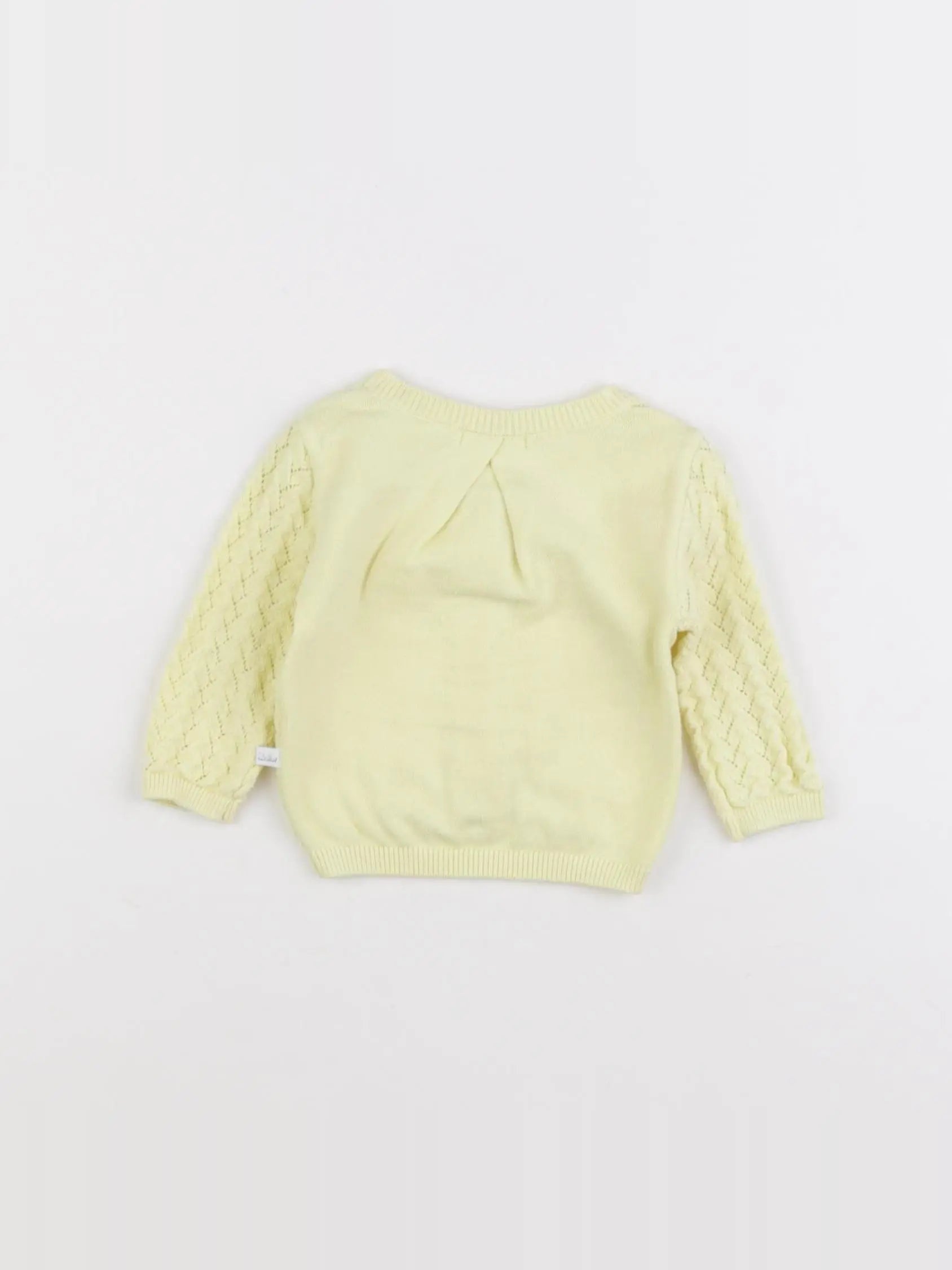 IKKS - gilet jaune - 3 mois