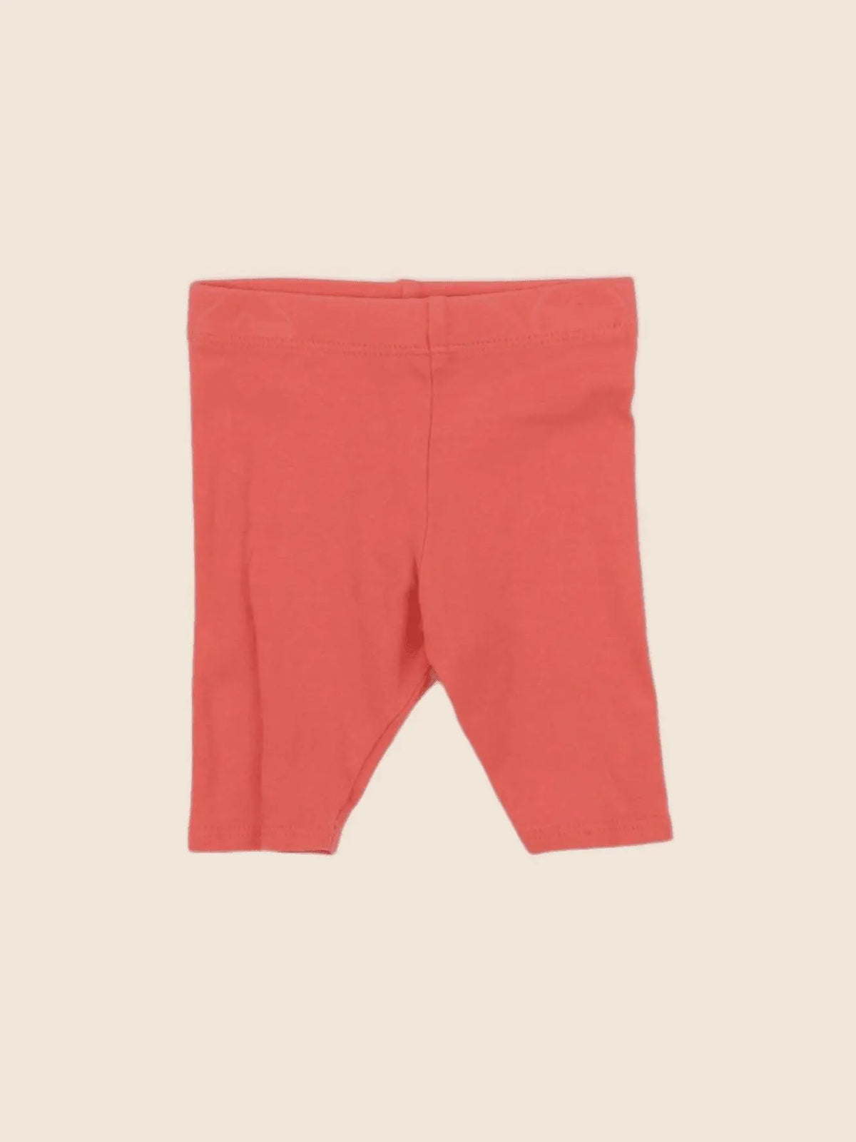 Vertbaudet - legging orange - 3 mois