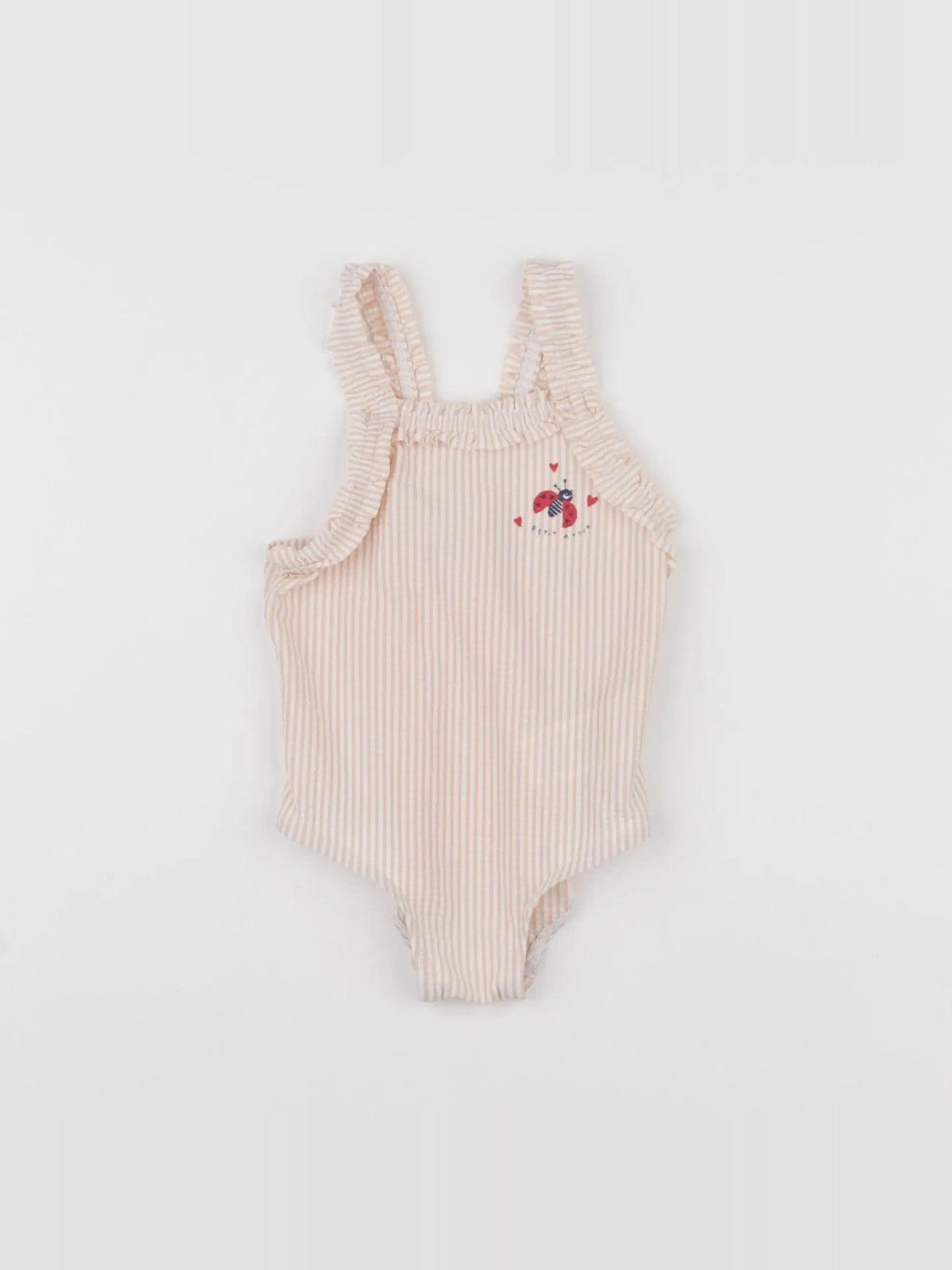 Vertbaudet - maillot de bain rose - 12/18 mois