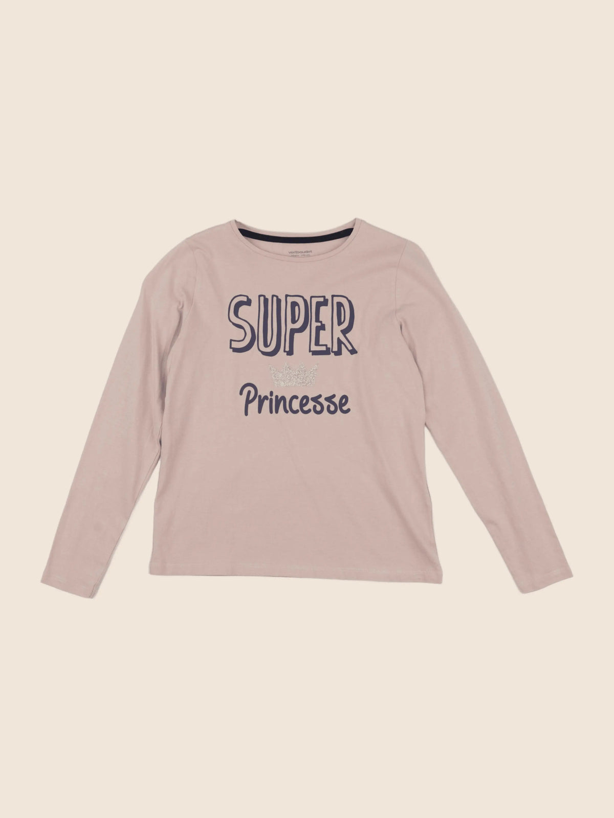 Vertbaudet - tee-shirt rose - 10 ans