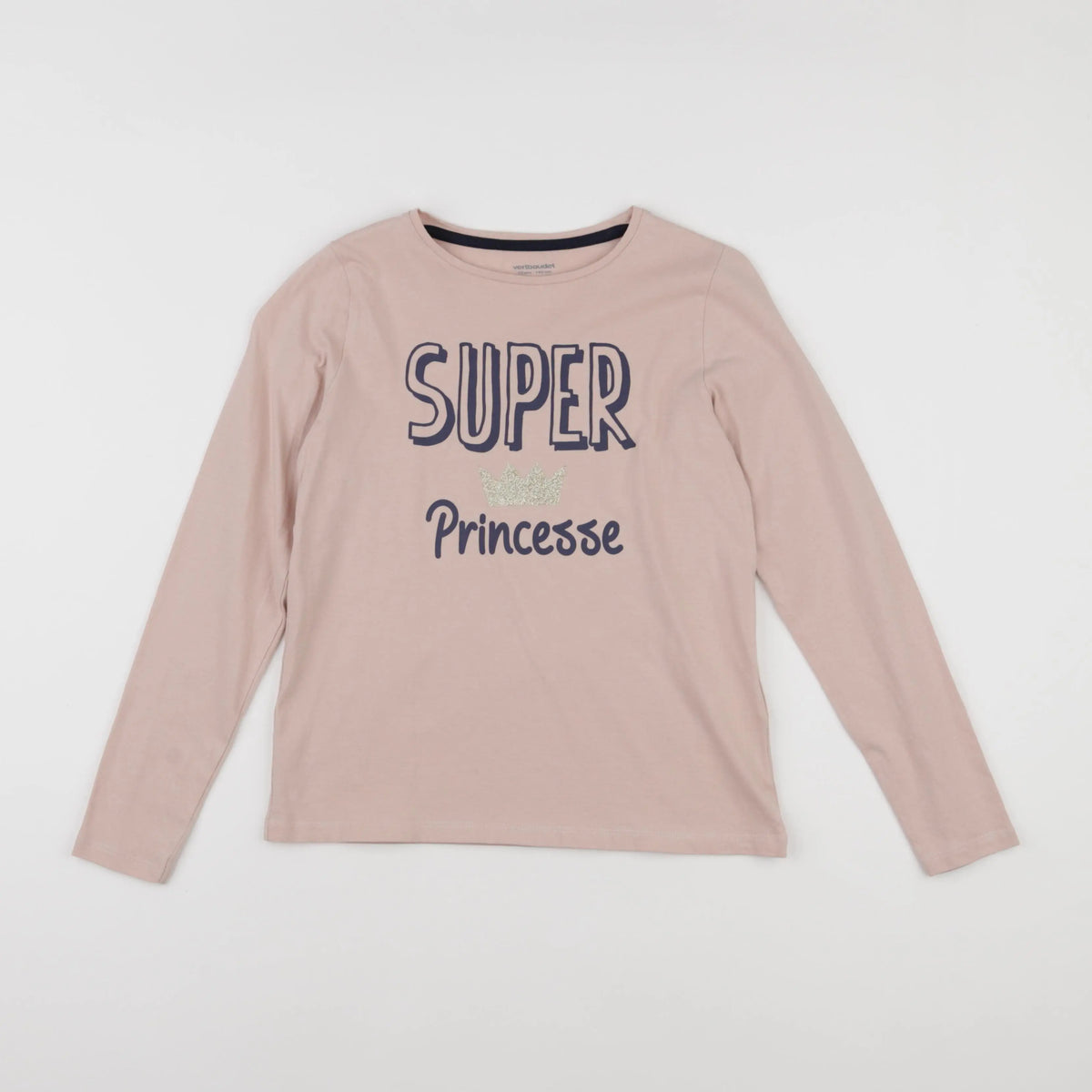 Vertbaudet - tee-shirt rose - 10 ans