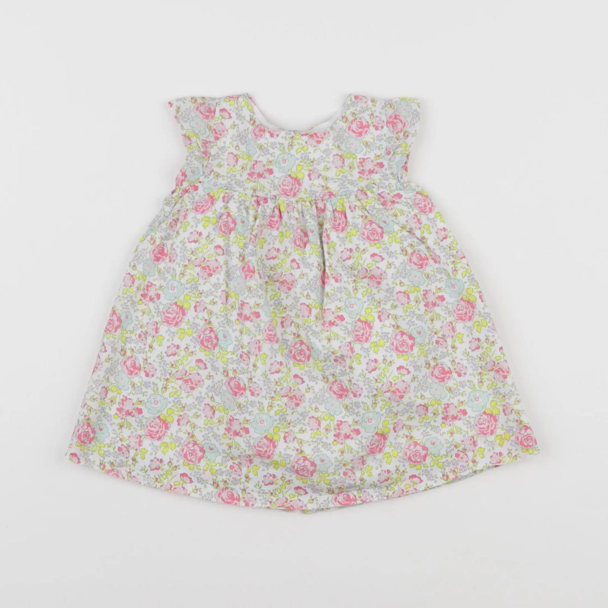 Jacadi - robe liberty multicolore - 6 mois