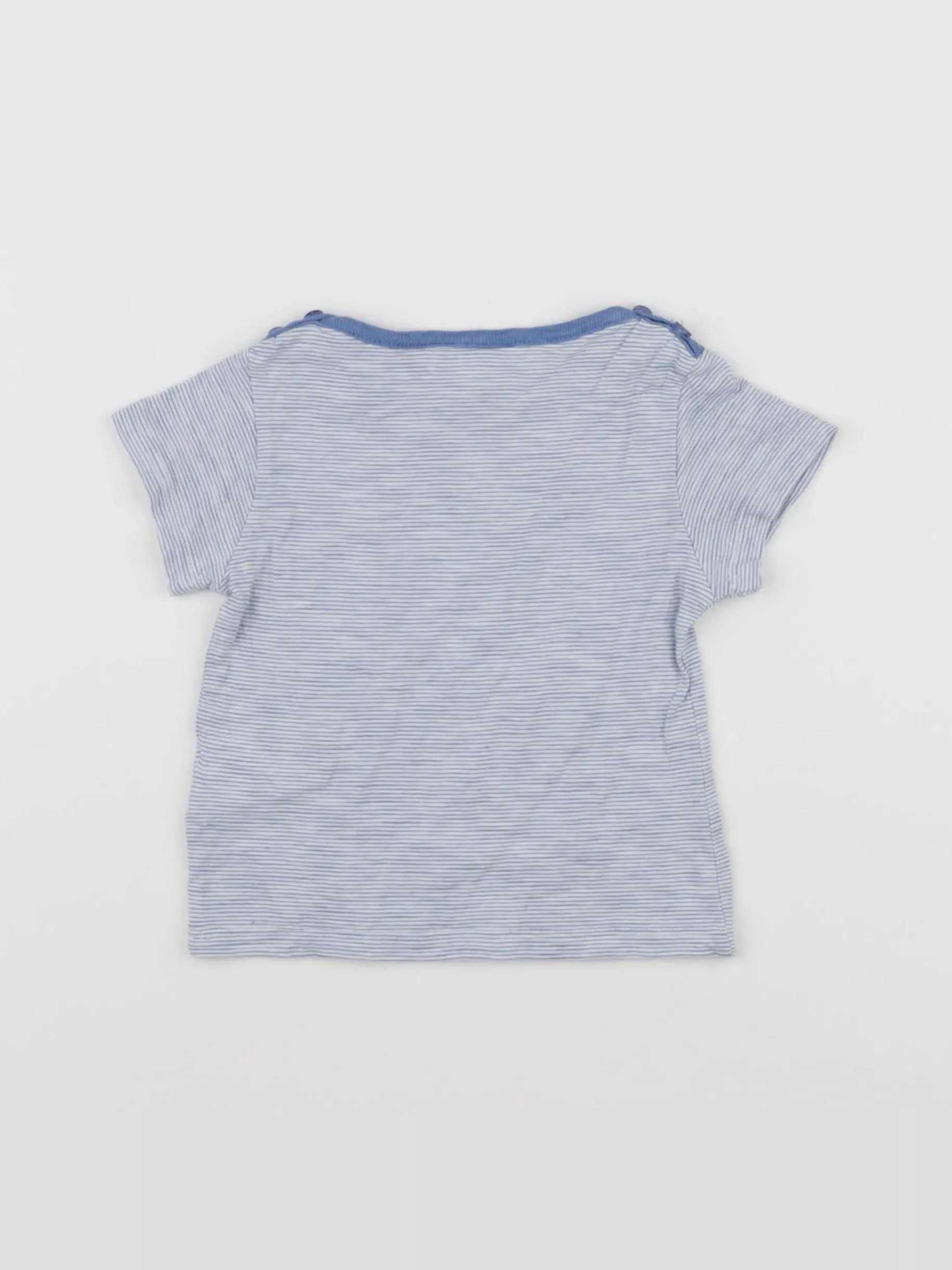 Cadet Rousselle - tee-shirt bleu - 6 mois