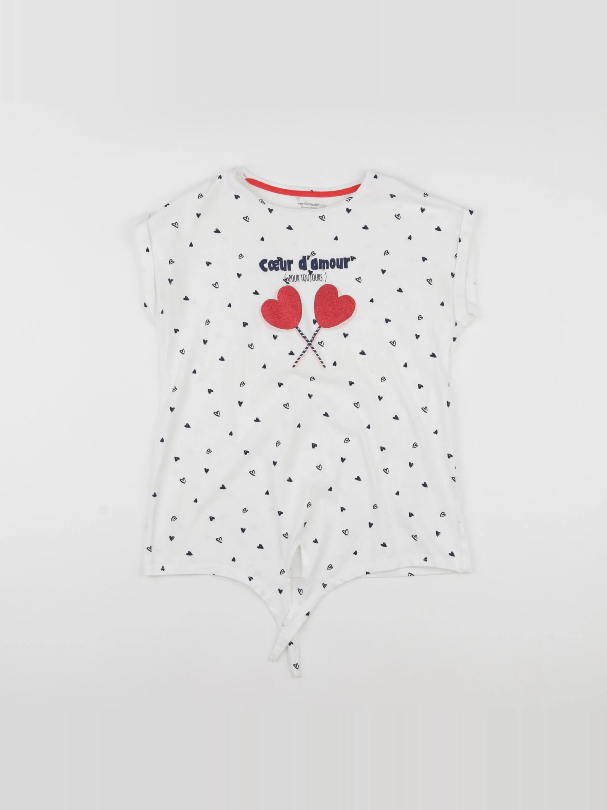 Vertbaudet - tee-shirt bleu - 12 ans