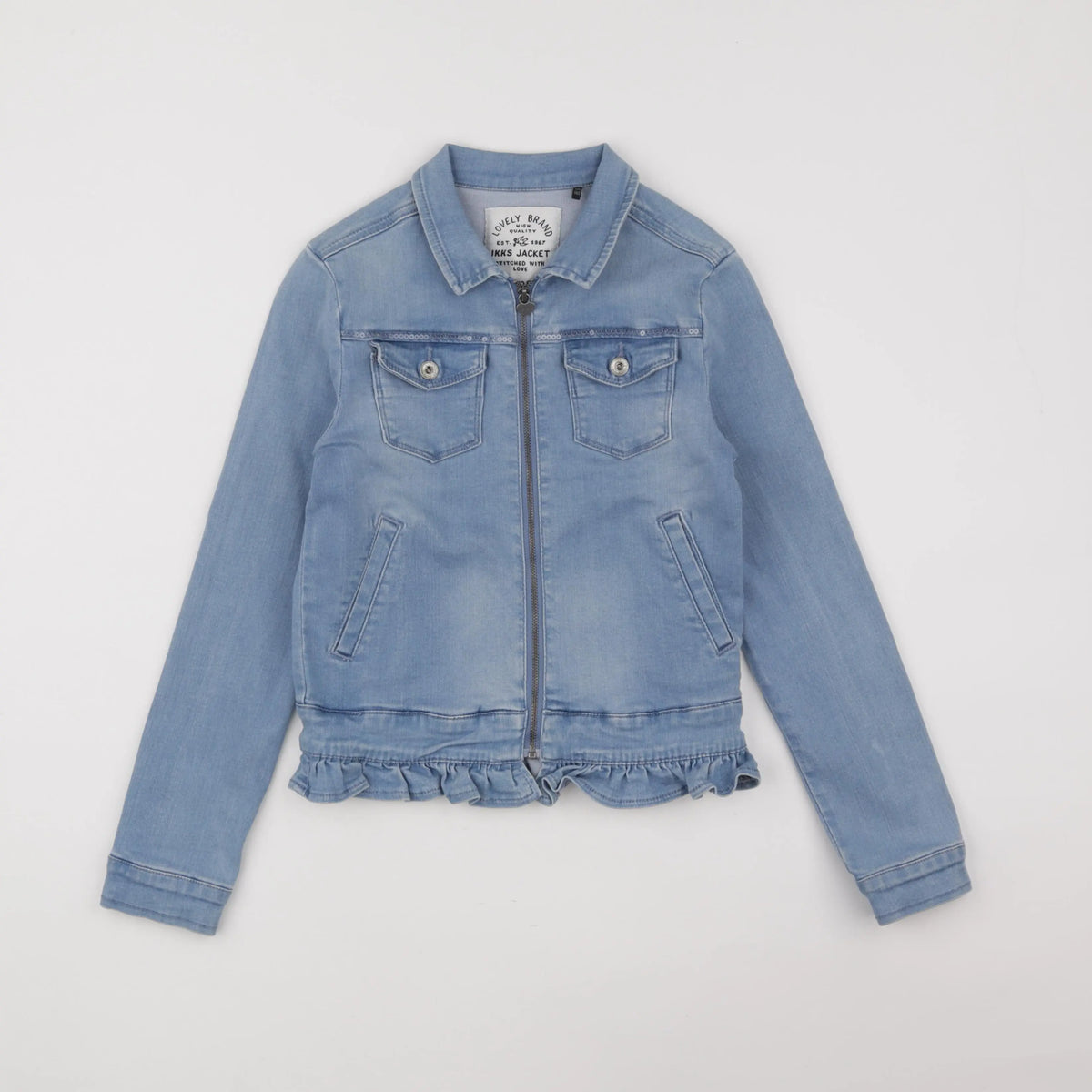 IKKS - veste bleu - 10 ans