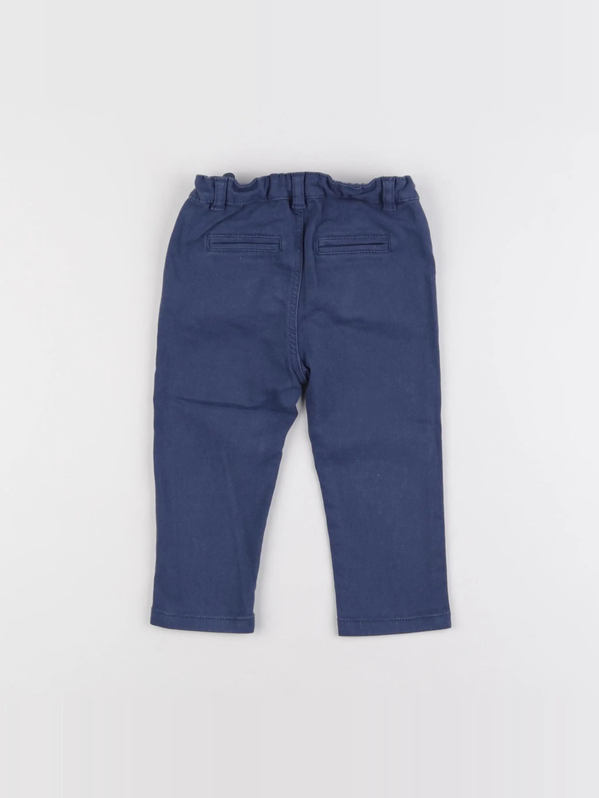 Tape à l'oeil - pantalon bleu - 12 mois
