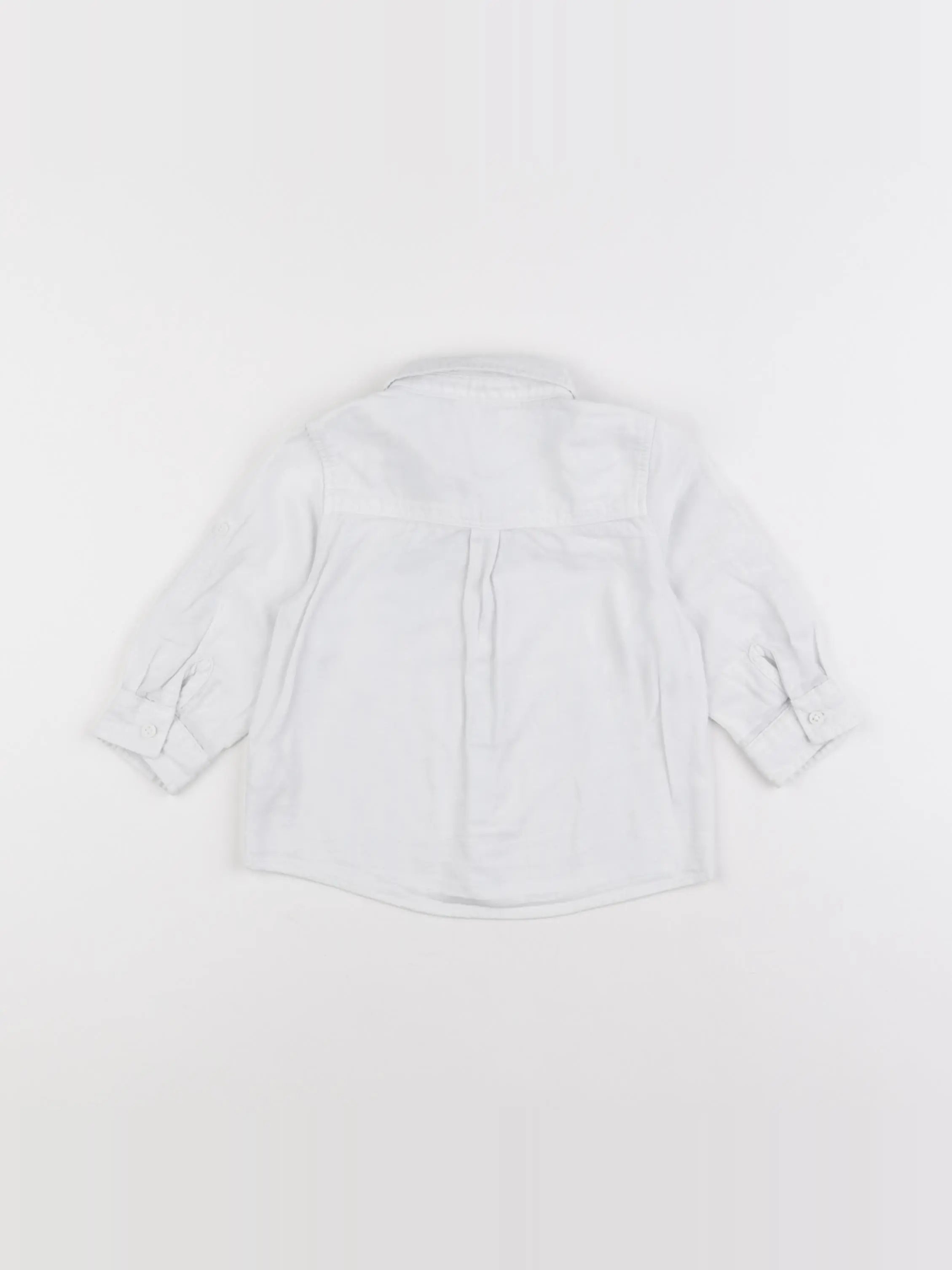 Tape à l'oeil - chemise blanc - 12 mois