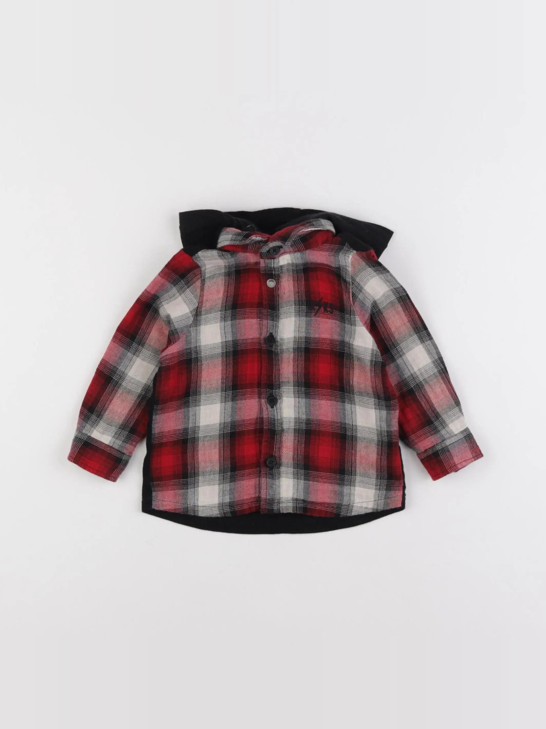 IKKS - chemise rouge - 12 mois