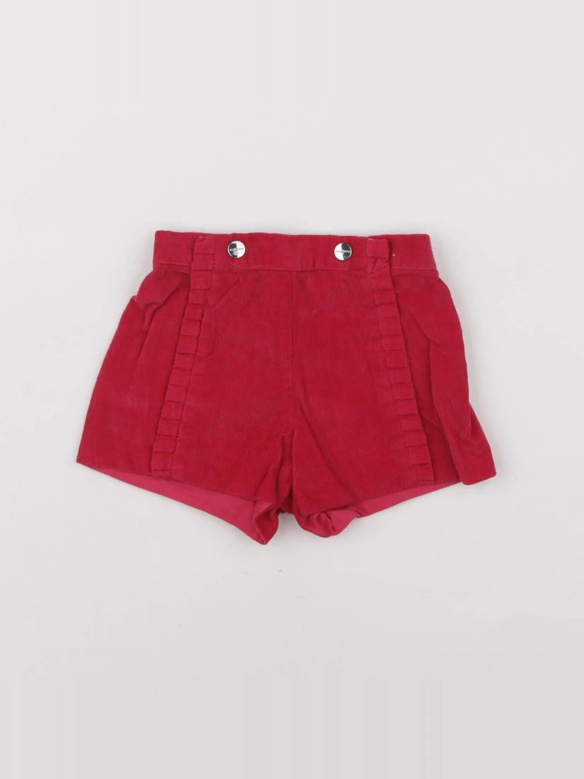 Jacadi - short rouge - 12 mois