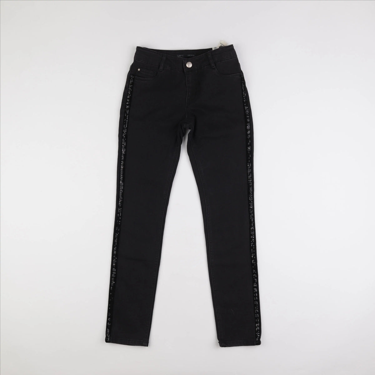 IKKS - jean noir - 12 ans