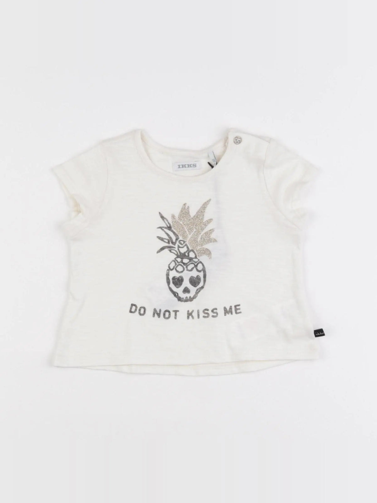 IKKS - tee-shirt beige - 6 mois
