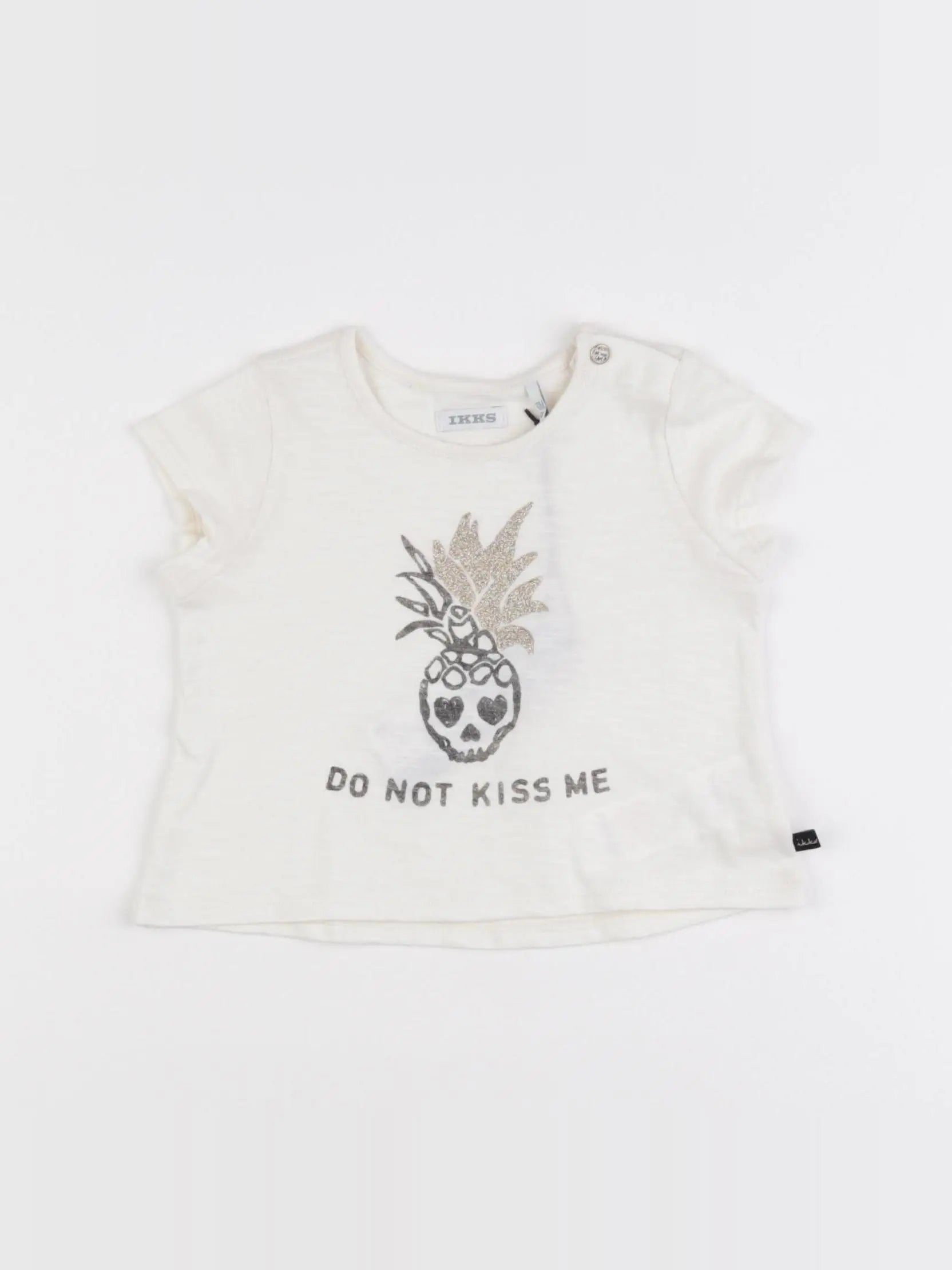 IKKS - tee-shirt beige - 6 mois