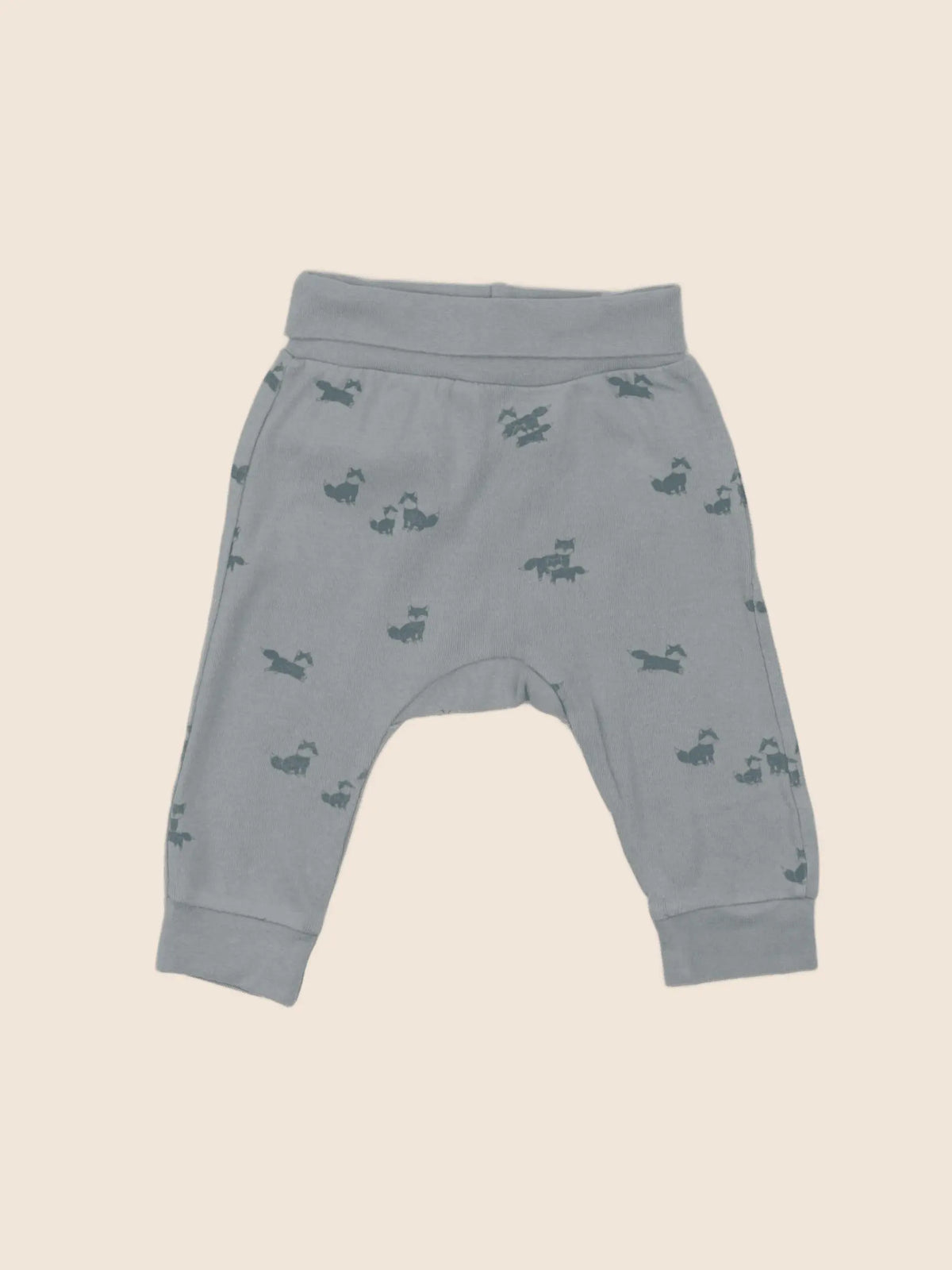 H&M - sarouel vert - 3/6 mois