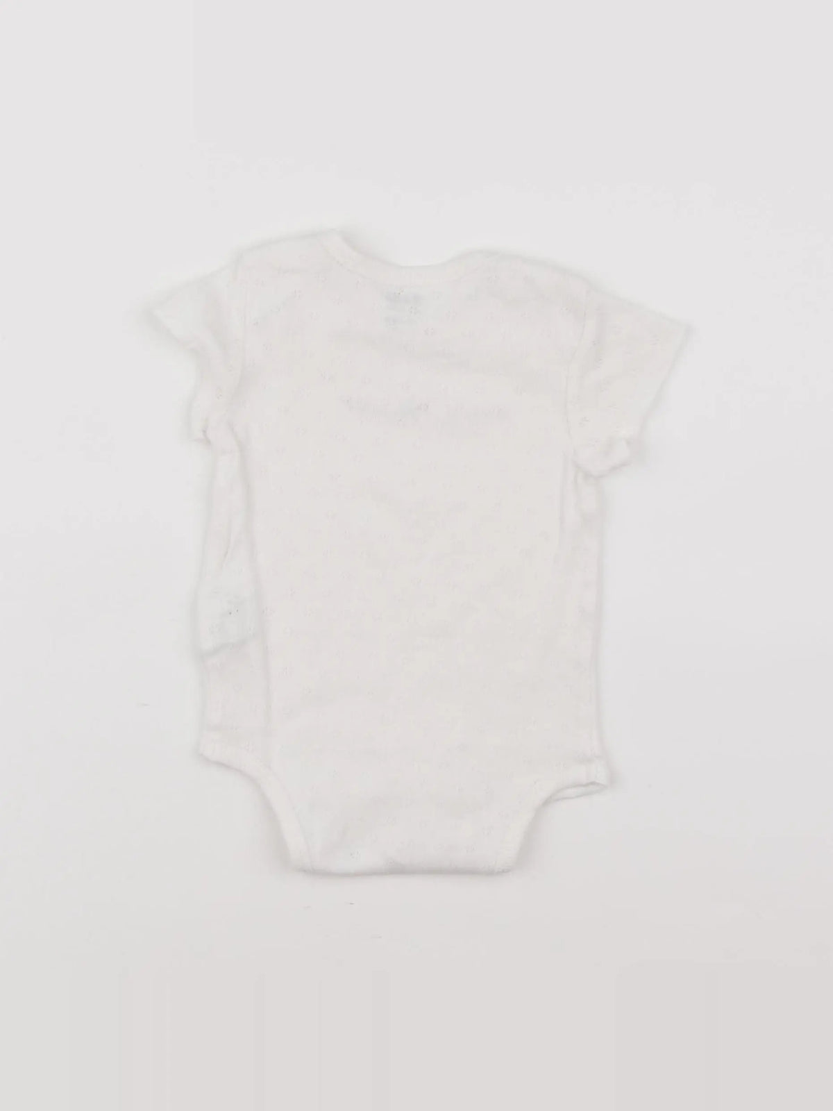 Tape à l'oeil - body blanc - 6 mois