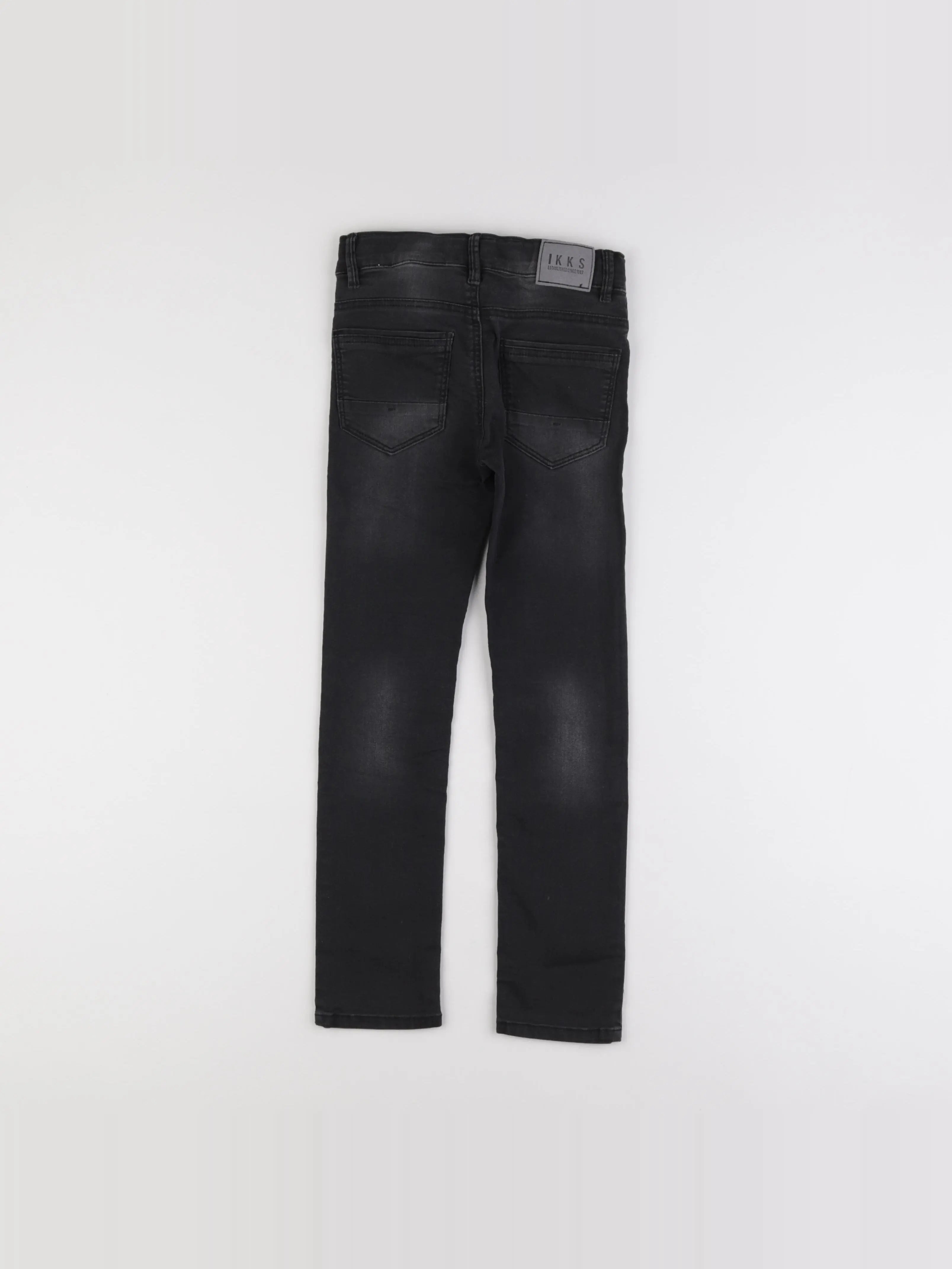 IKKS - jean noir - 7 ans