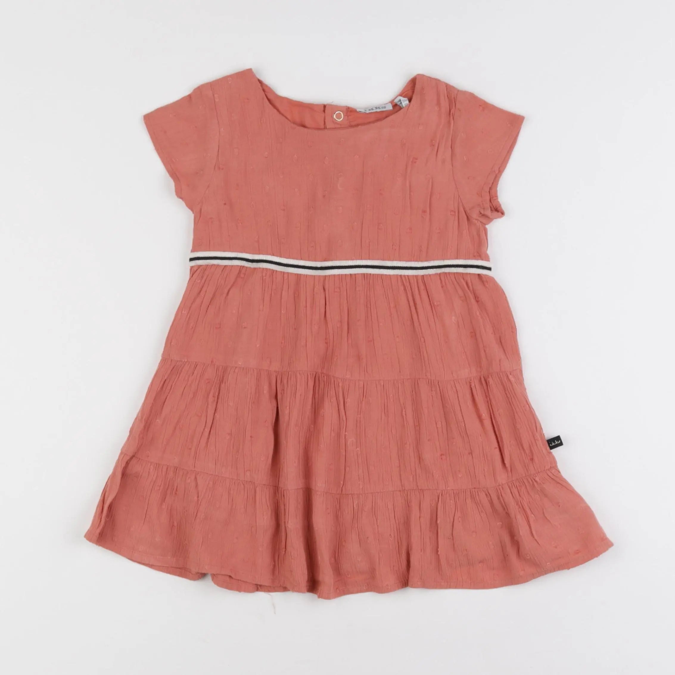 IKKS - robe orange - 18 mois