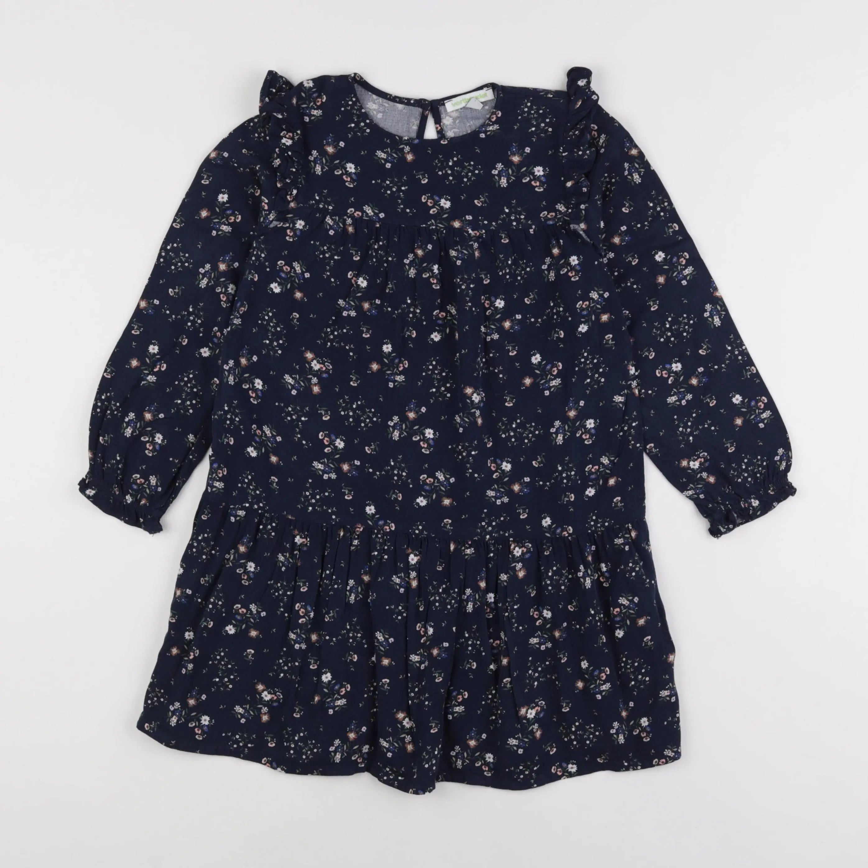 Vertbaudet - robe bleu - 6 ans