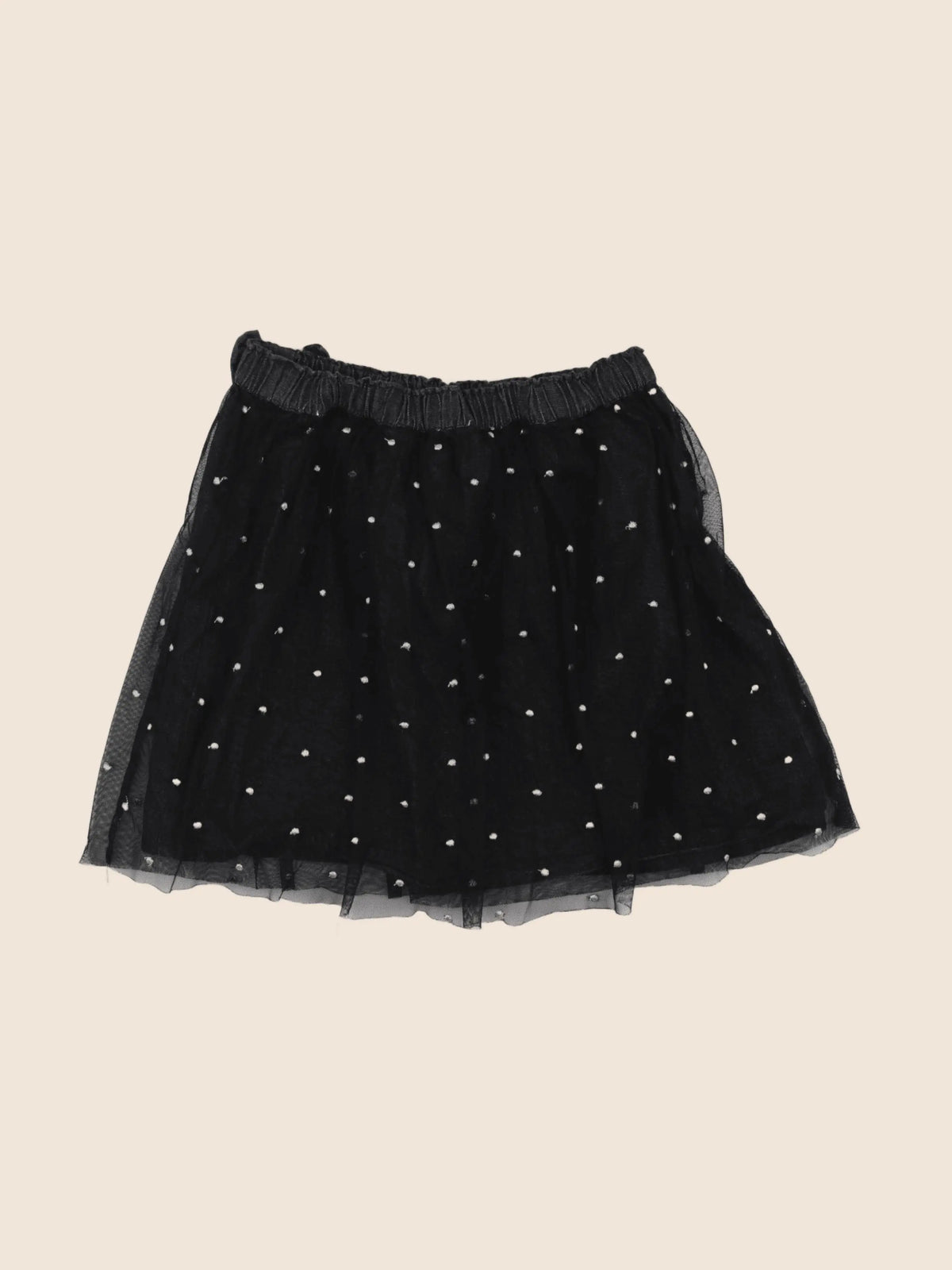 IKKS - jupe noir, argent - 10 ans