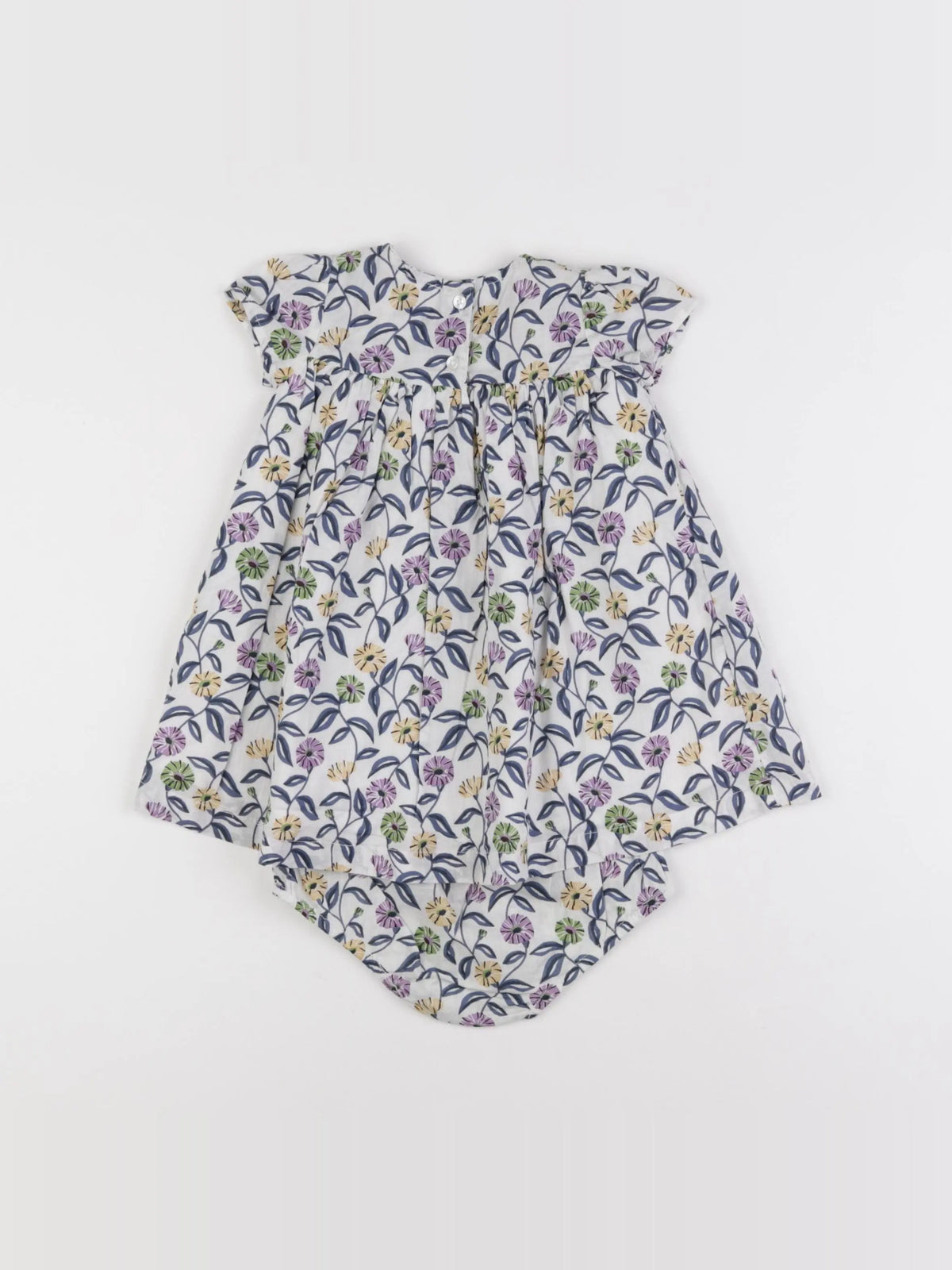 Boutchou - robe multicolore - 6 mois