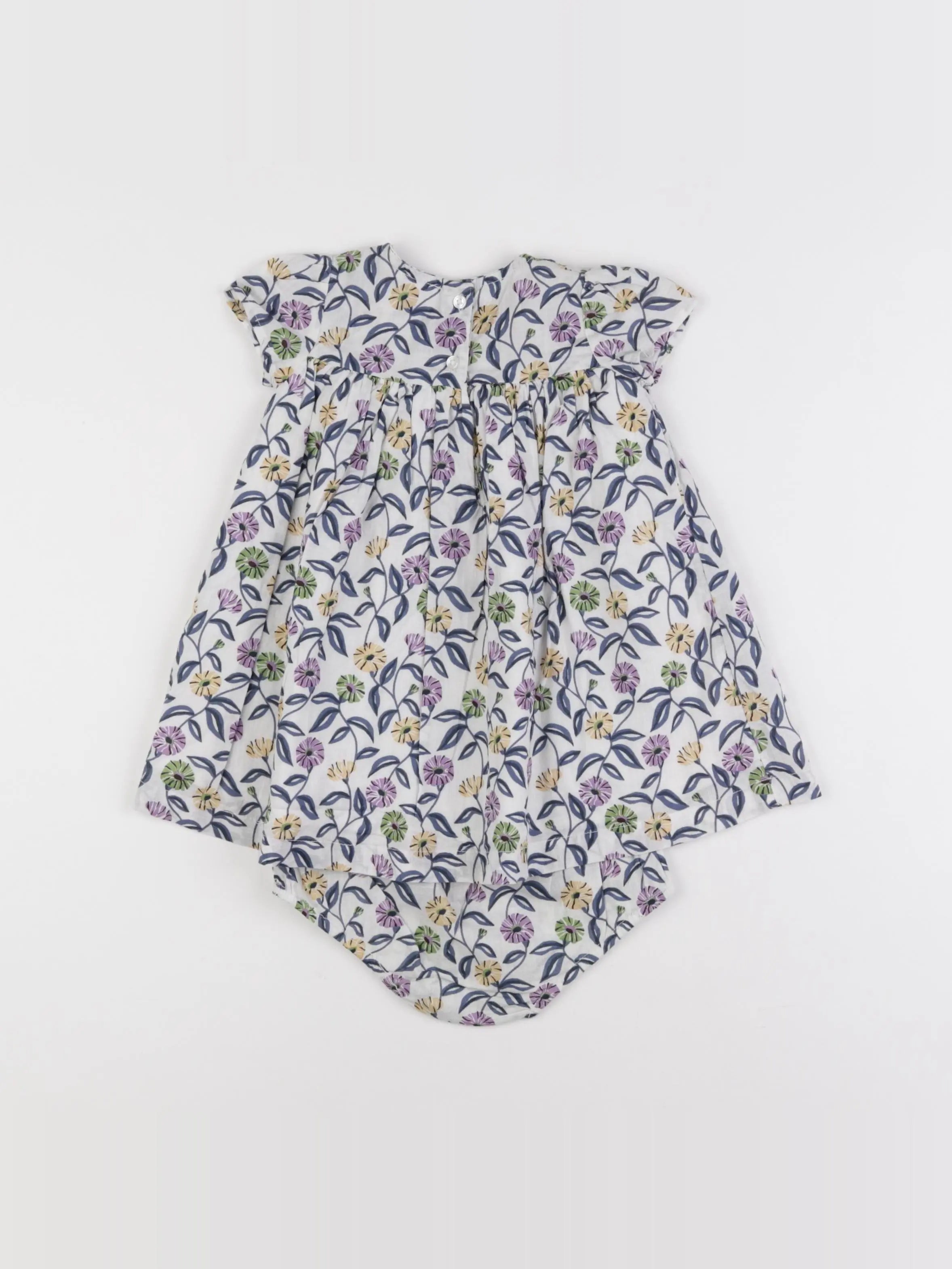 Boutchou - robe multicolore - 6 mois