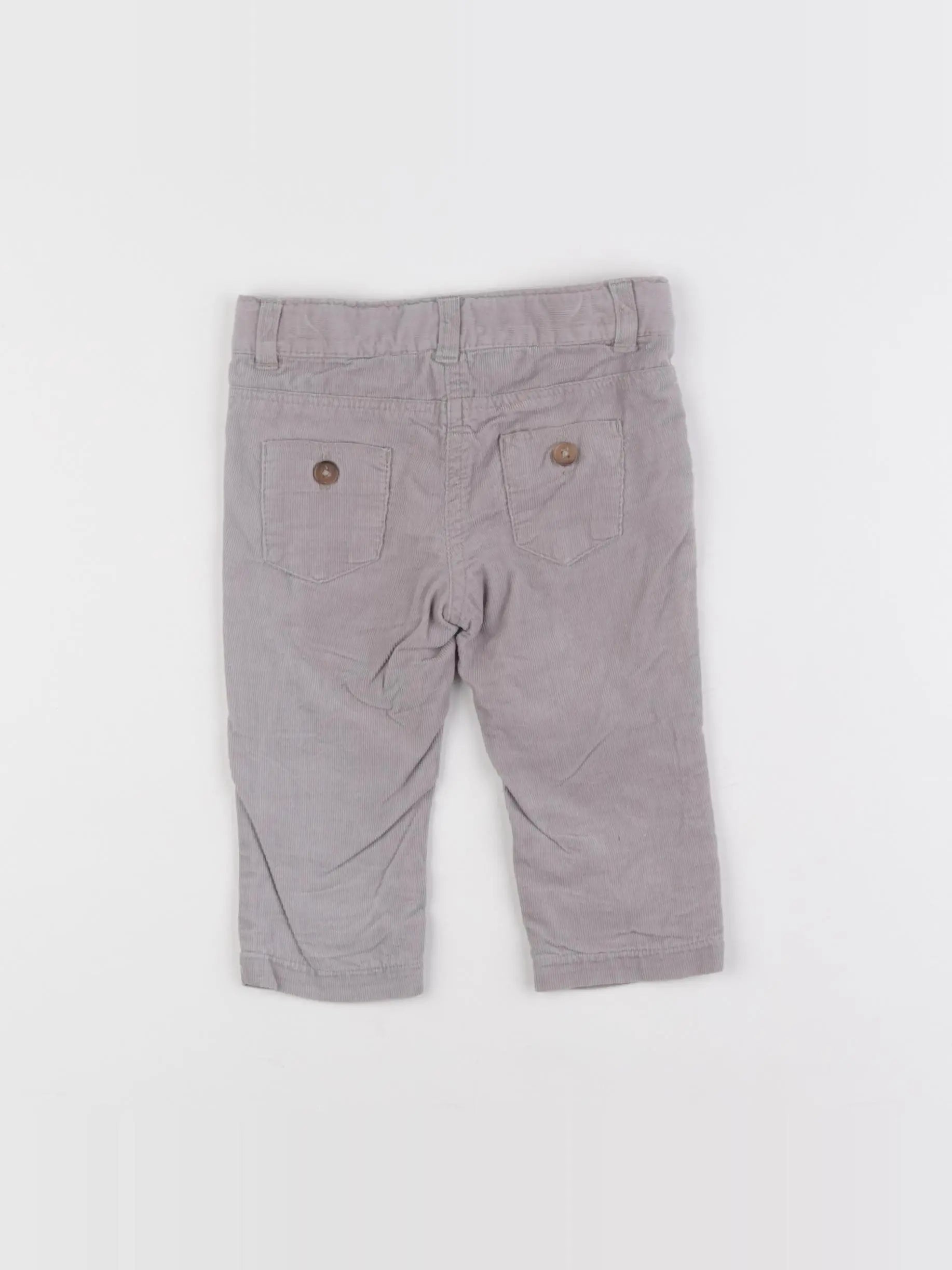 Boutchou - pantalon gris - 6 mois