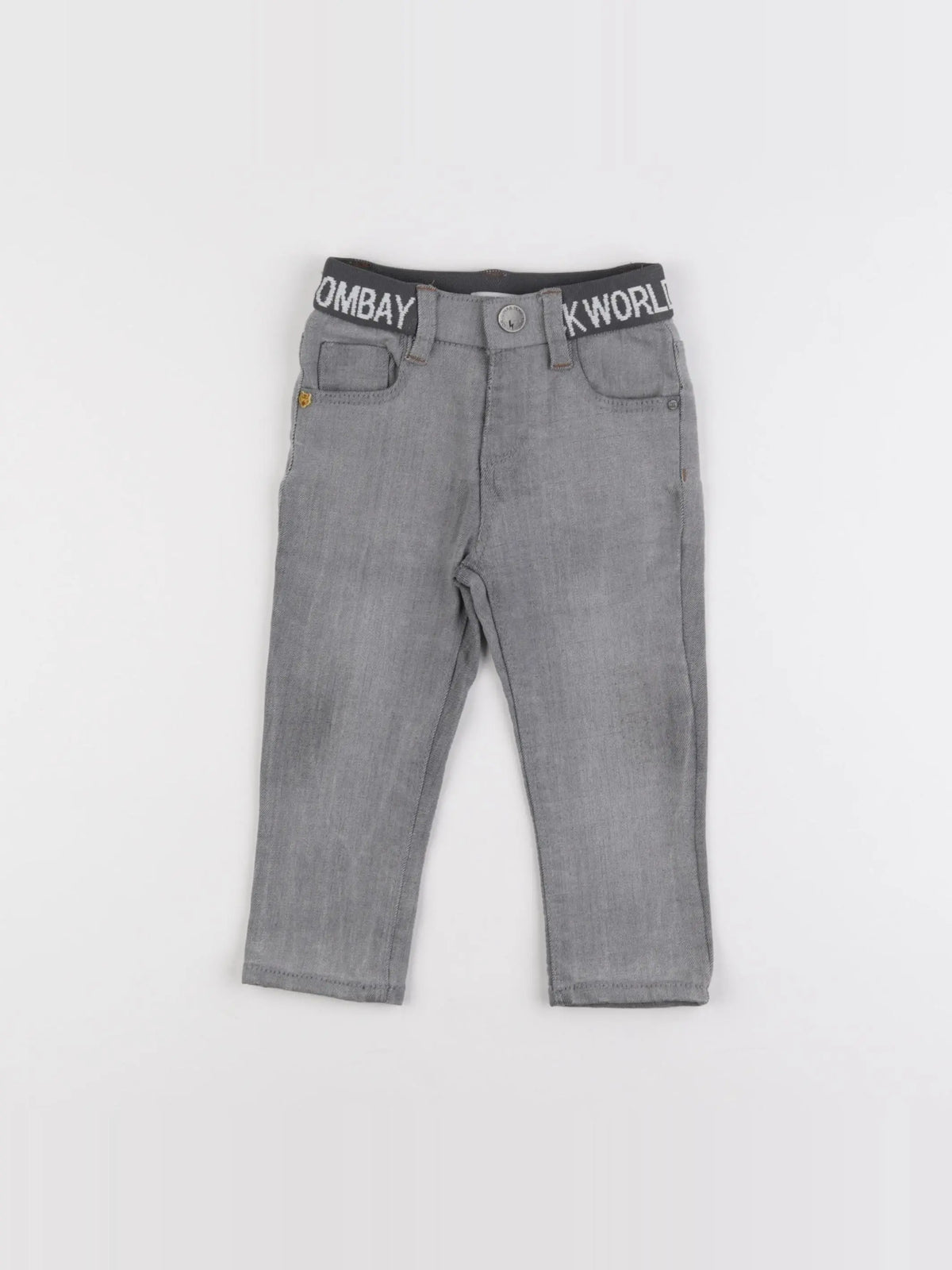 IKKS - jean gris - 12 mois