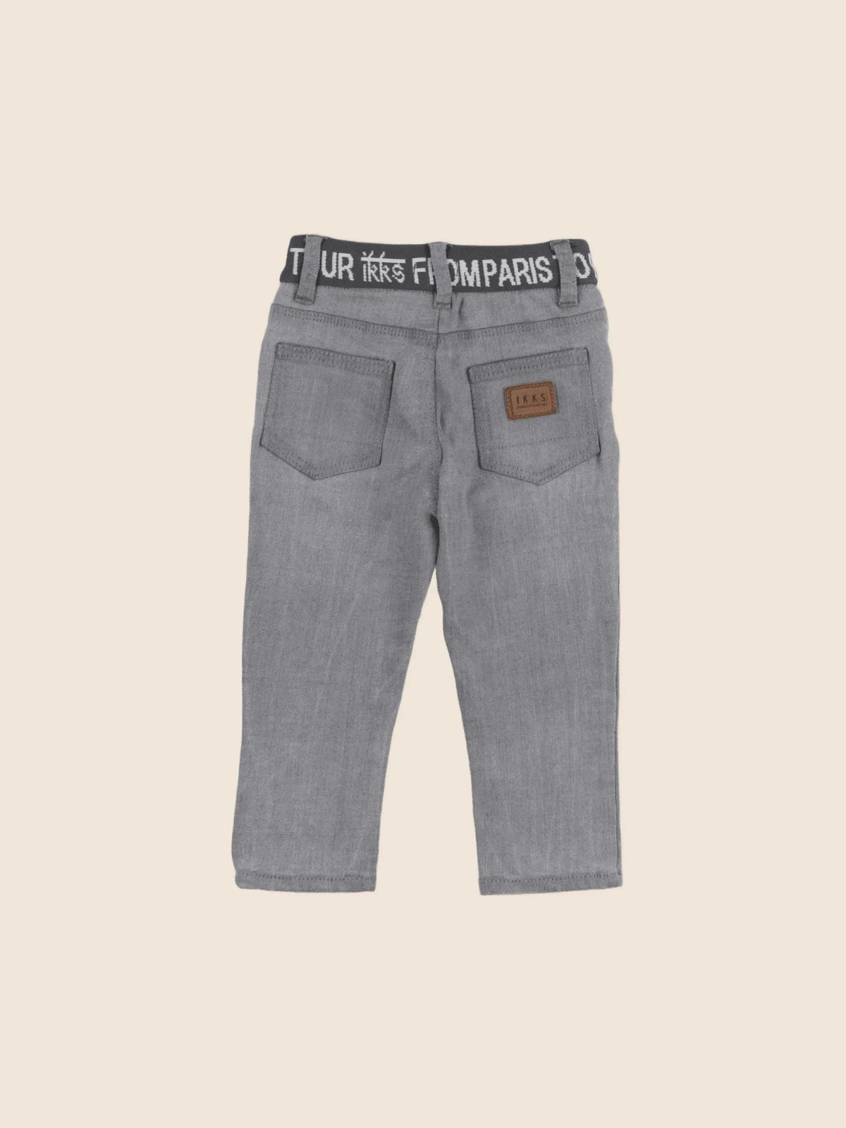 IKKS - jean gris - 12 mois