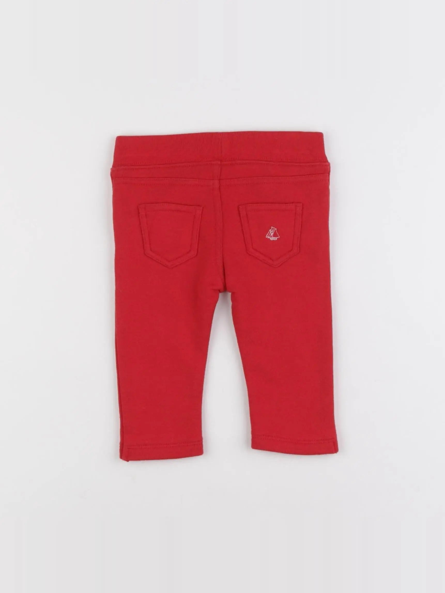 Petit Bateau - pantalon rouge - 3 mois