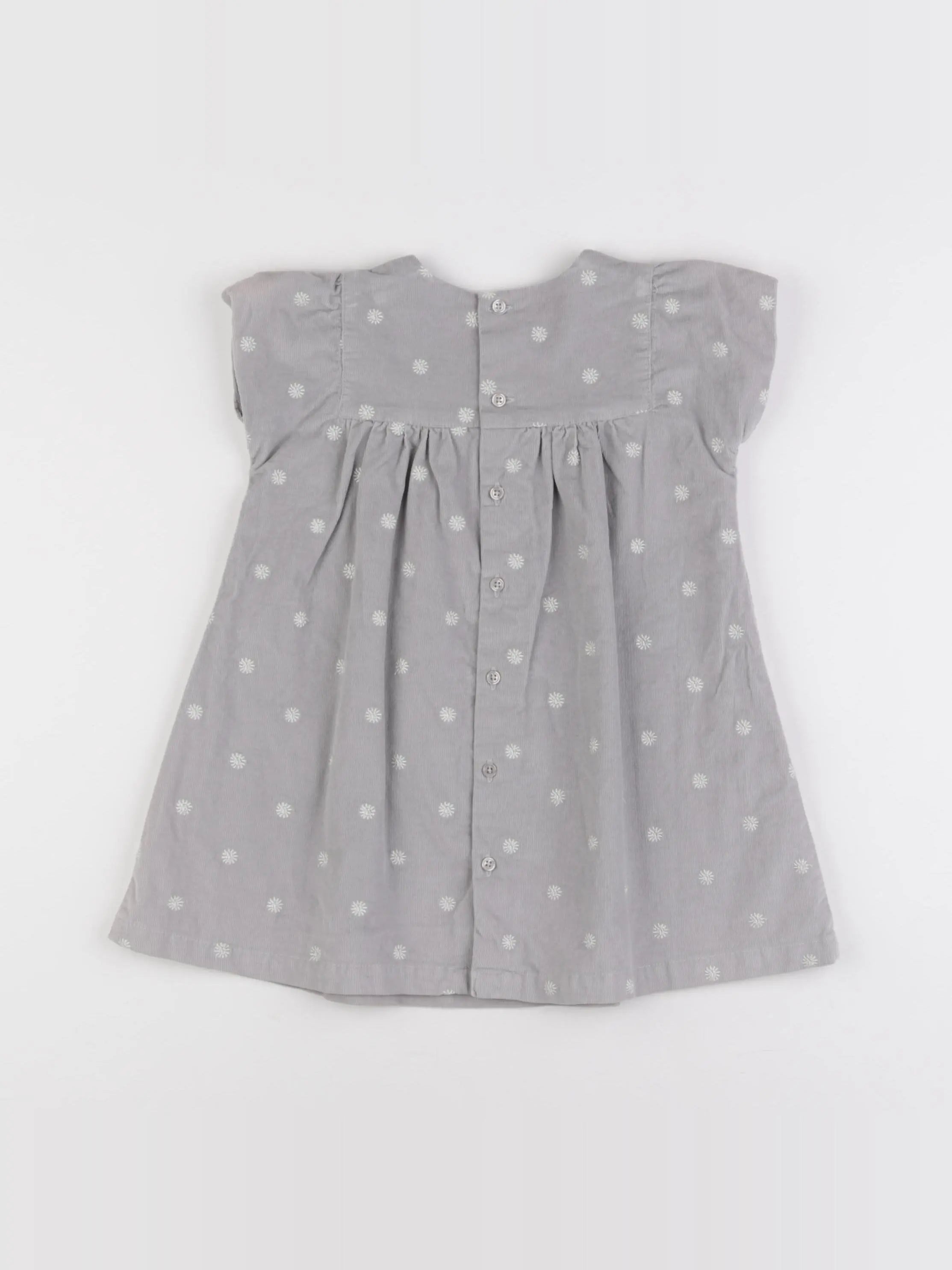 Boutchou - robe gris - 12 mois