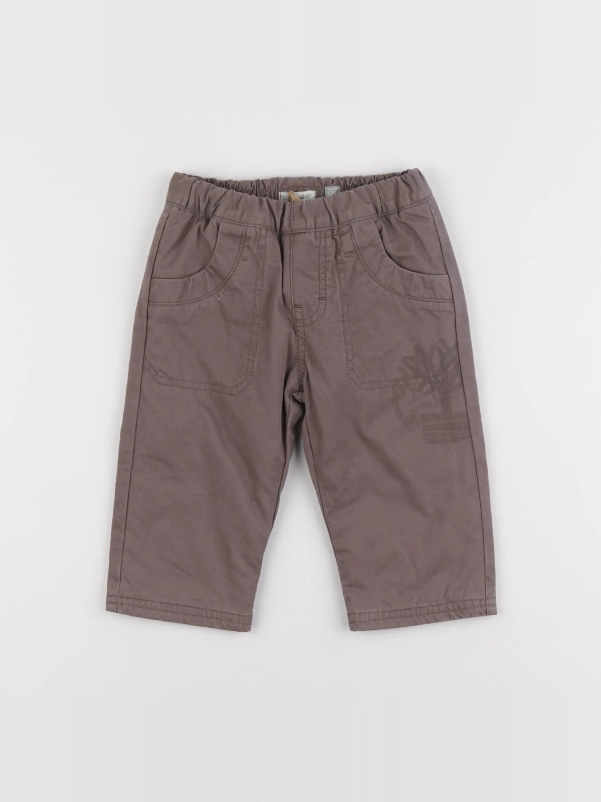 Timberland - pantalon doublé marron - 12 mois
