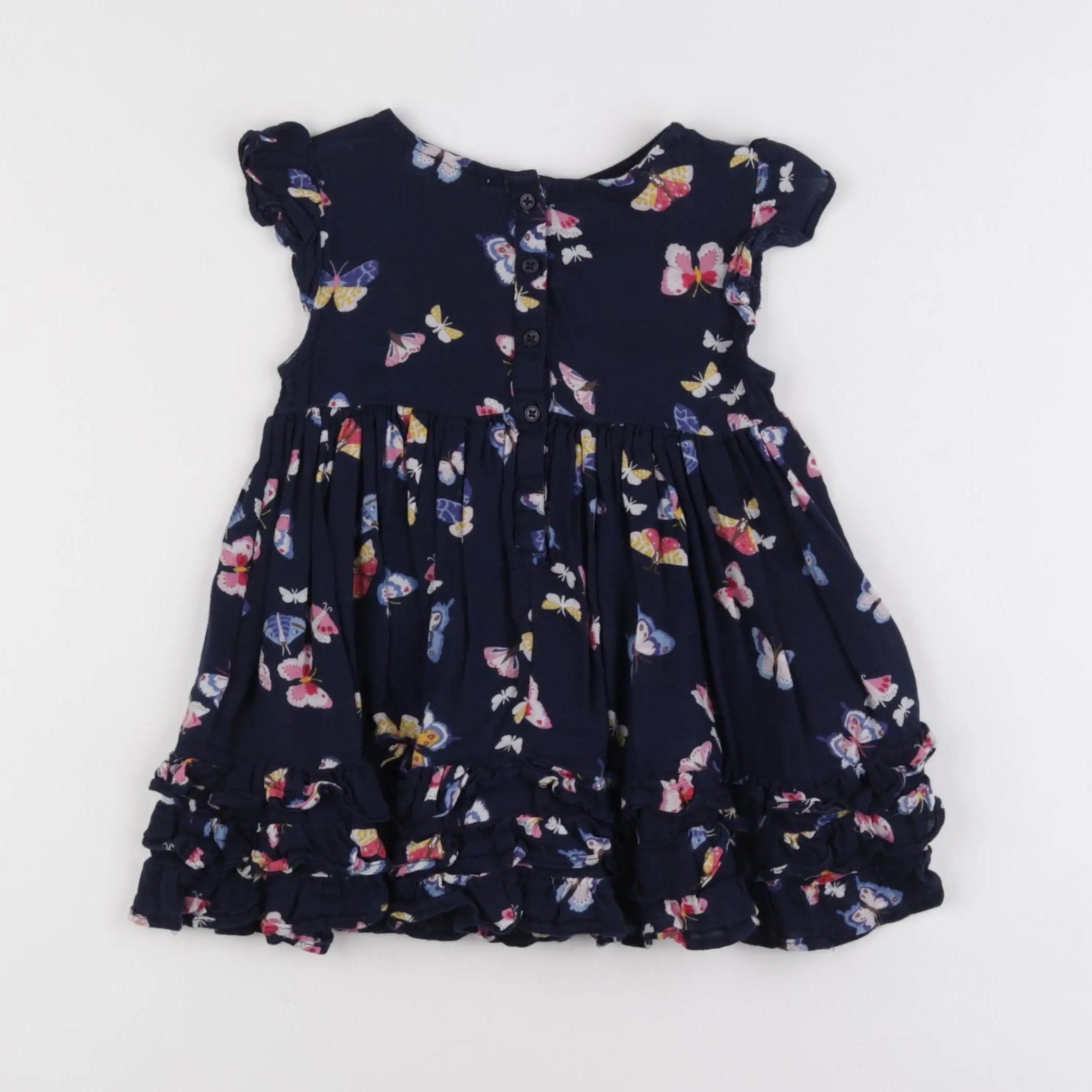 Vertbaudet - robe bleu - 2 ans