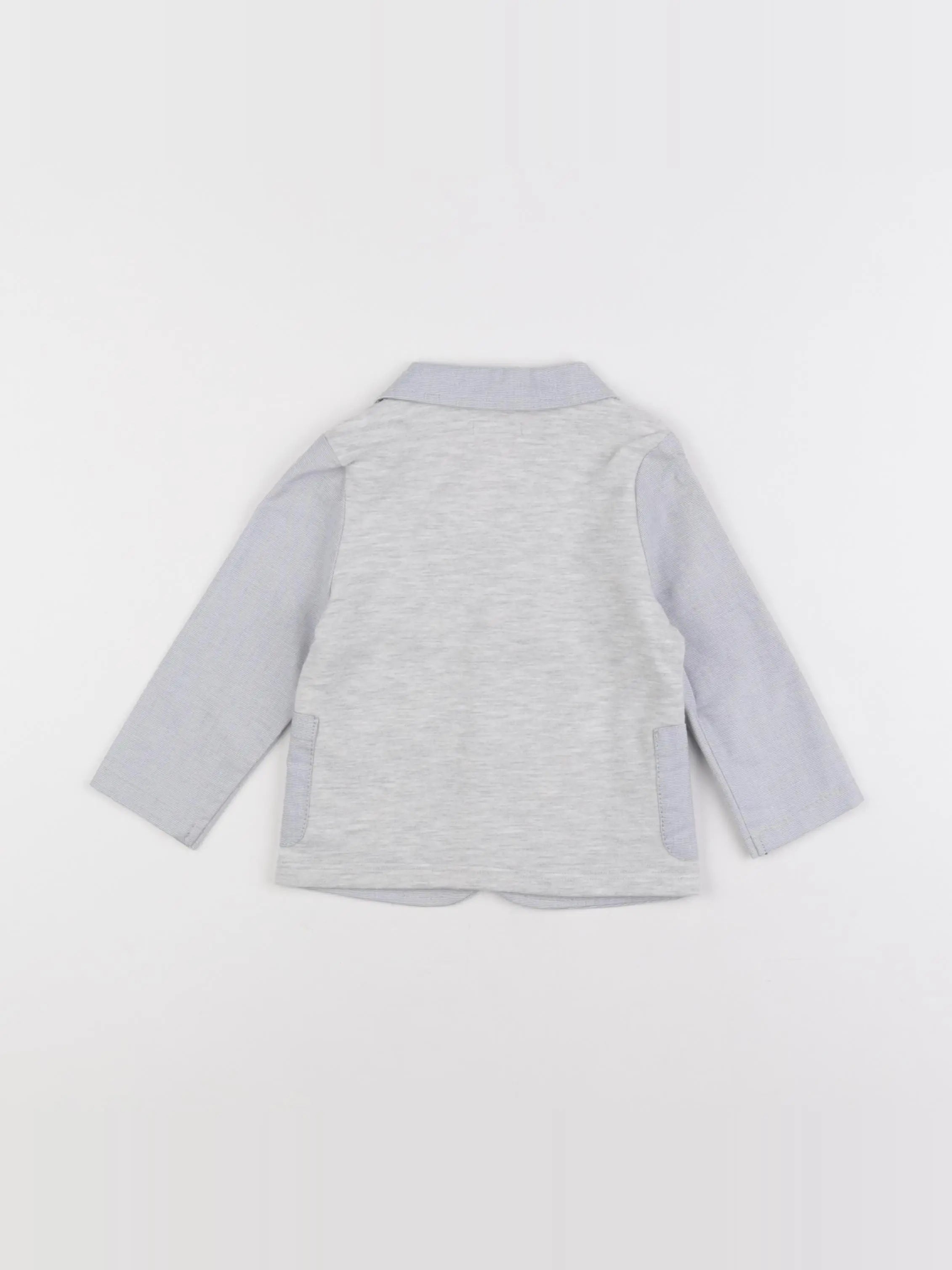 IKKS - veste gris - 12 mois