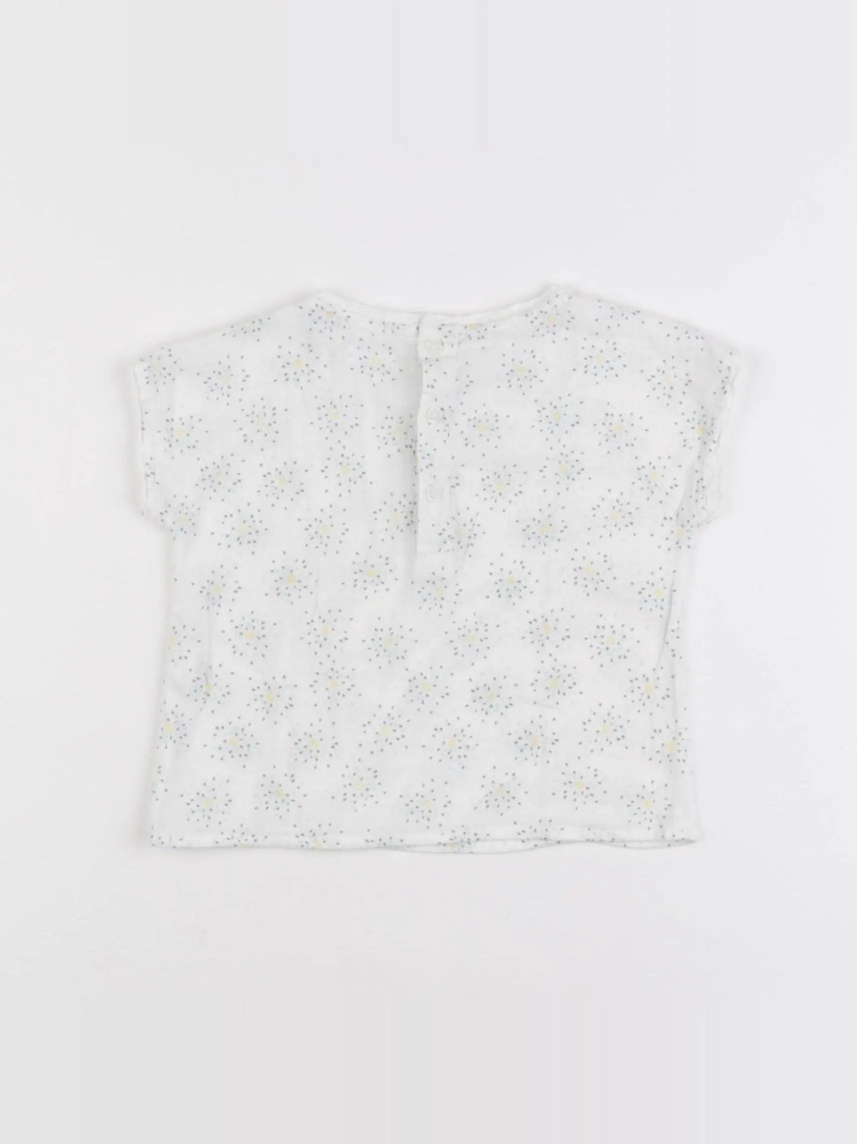 Boutchou - blouse blanc - 12 mois