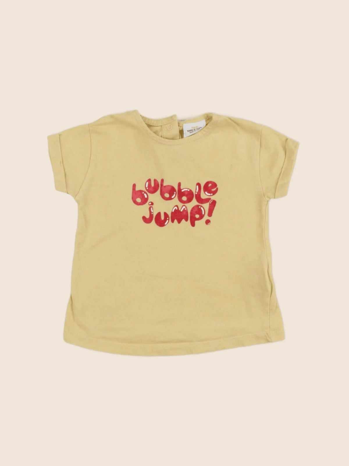Tape à l'oeil - tee-shirt jaune - 12 mois