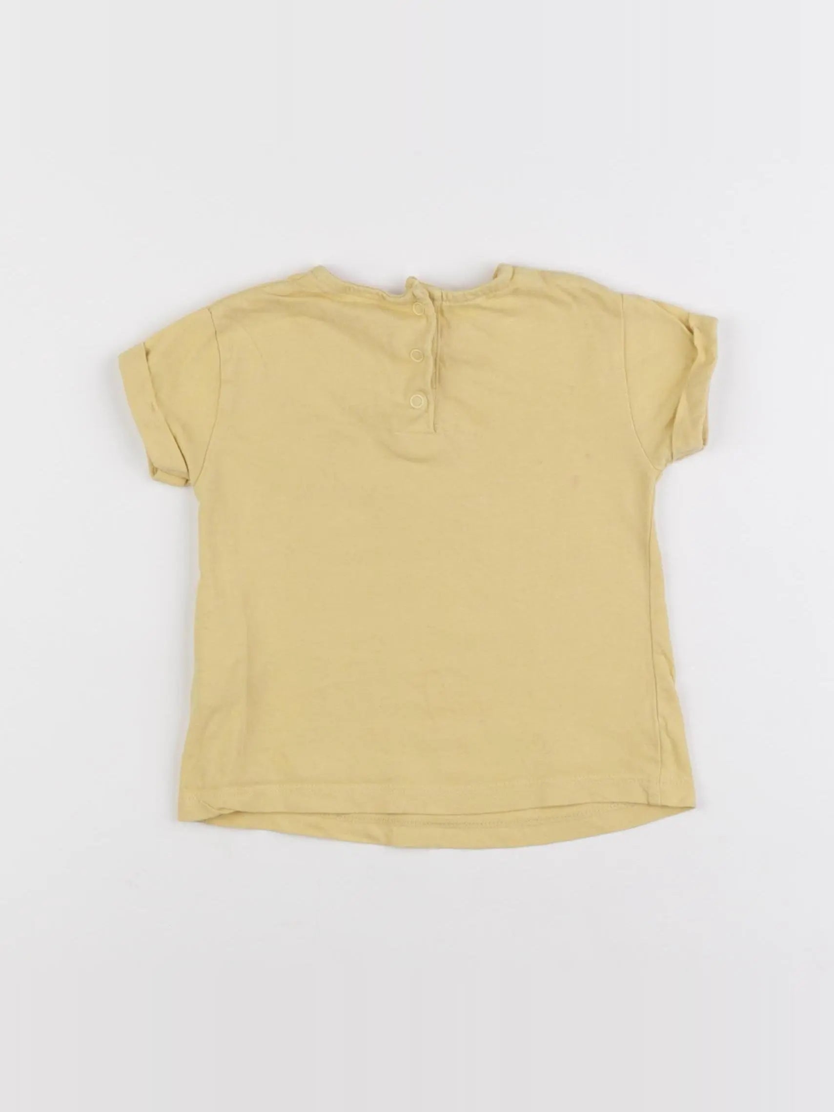 Tape à l'oeil - tee-shirt jaune - 12 mois