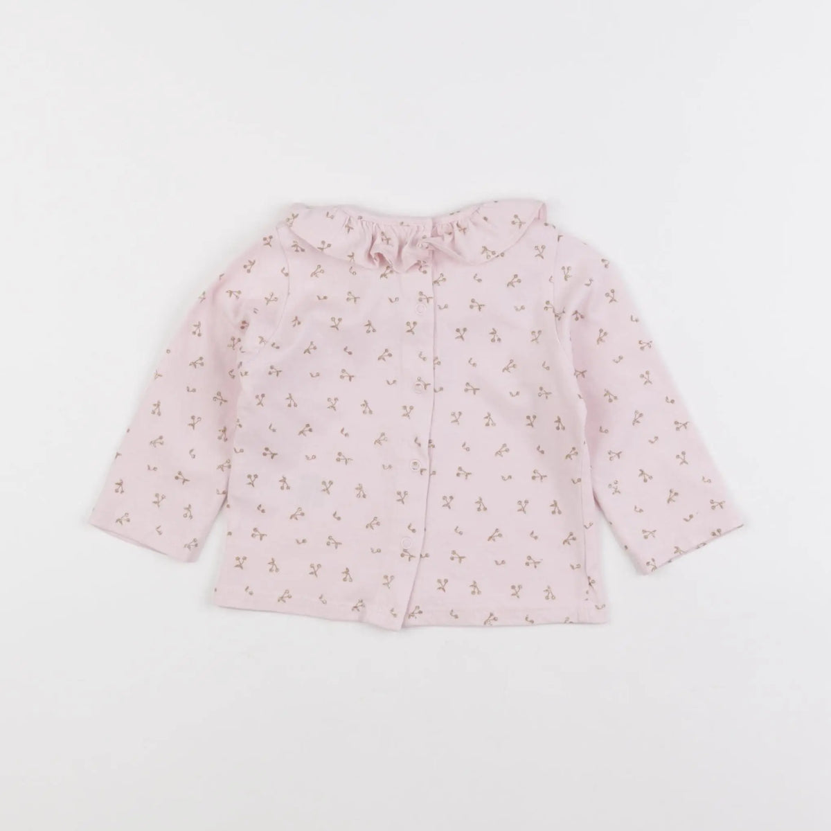 Vertbaudet - tee-shirt rose - 9 mois